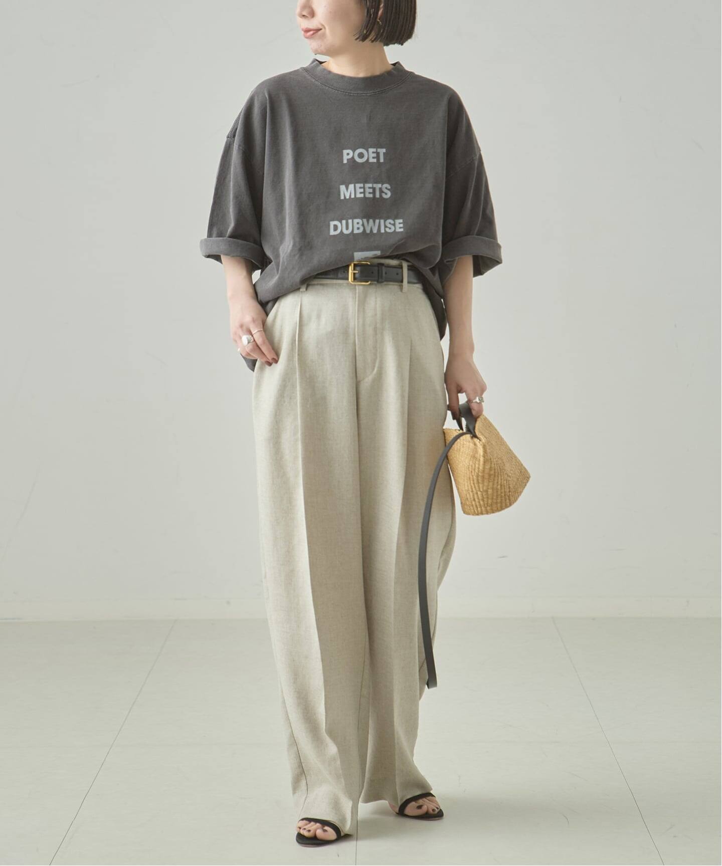 追加》POET MEETS DUBWISE LOOSE FIT LOGO Tシャツ（Tシャツ