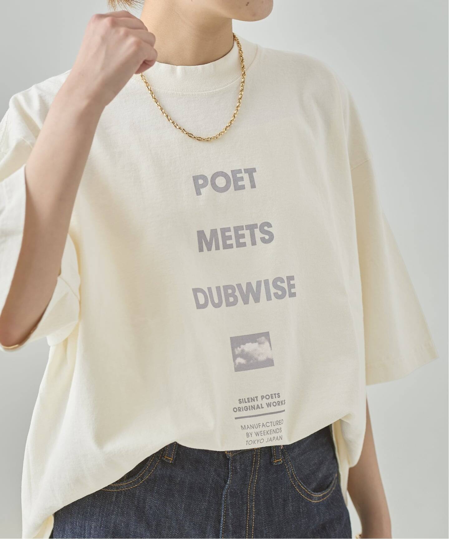 追加》POET MEETS DUBWISE LOOSE FIT LOGO Tシャツ（Tシャツ