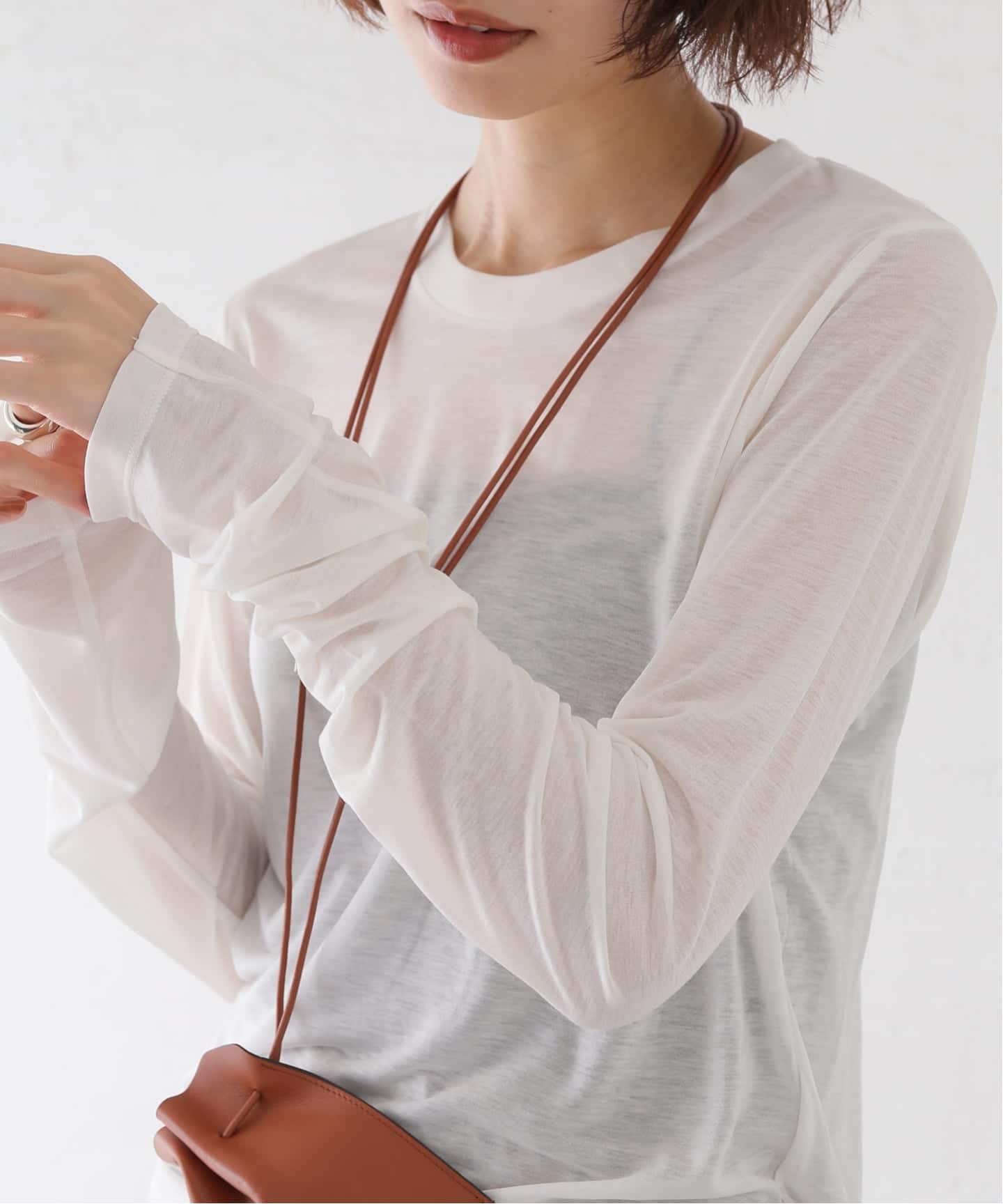 BASERANGE/ベースレンジ】LONG SLEEVE TEE ロングスリーブTシャツ（T