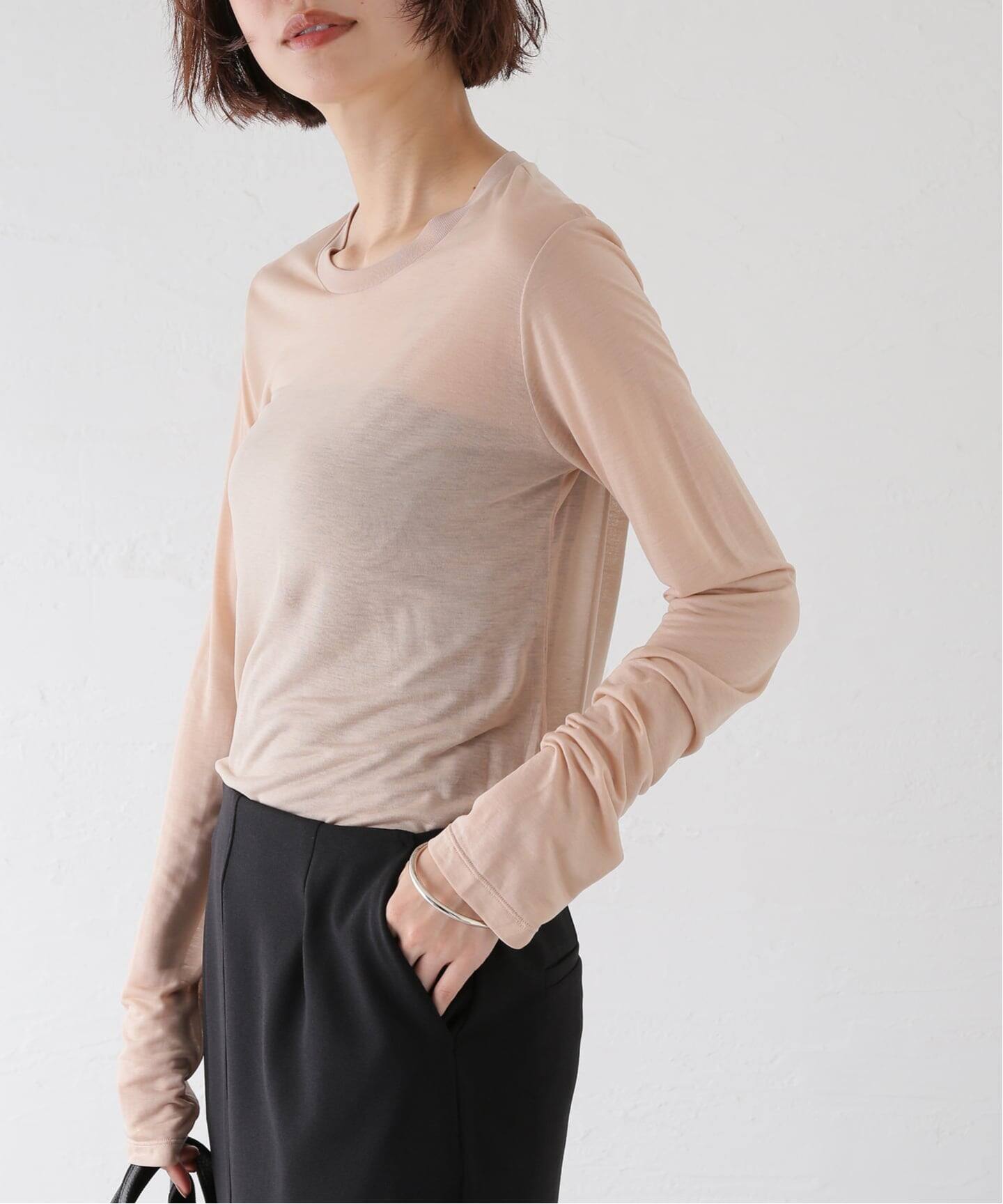 BASERANGE/ベースレンジ】LONG SLEEVE TEE ロングスリーブTシャツ（T 