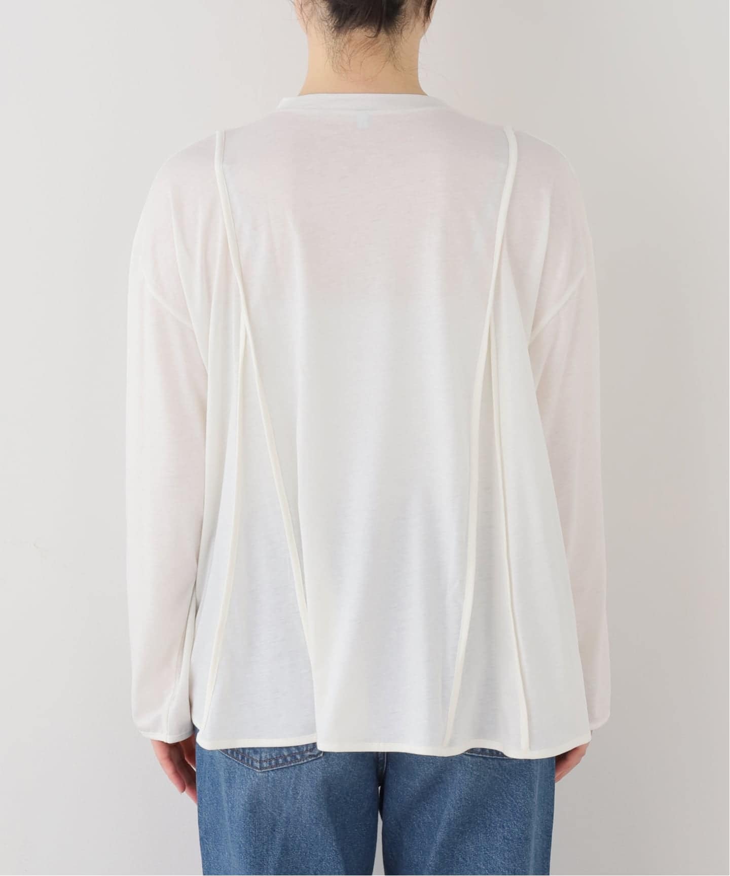 BASERANGE ベースレンジ カットソー edit.forLulu BASERANGE/ベースレンジ】PRE RIM RAGLAN HOODIE（Tシャツ／カットソー