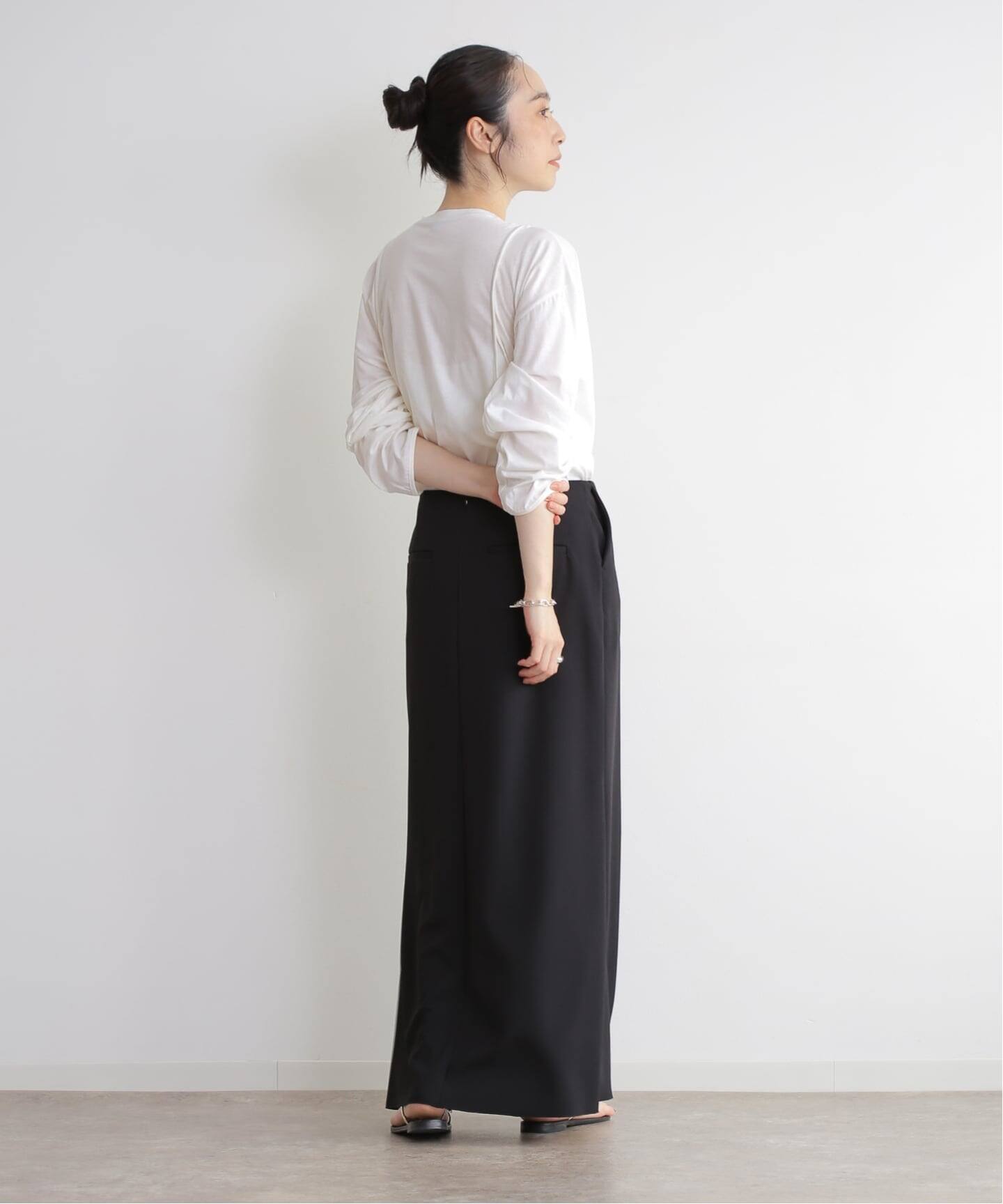 BASERANGE/ベースレンジ】MUL LONG SLEEVE TEE ロングスリーブTシャツ