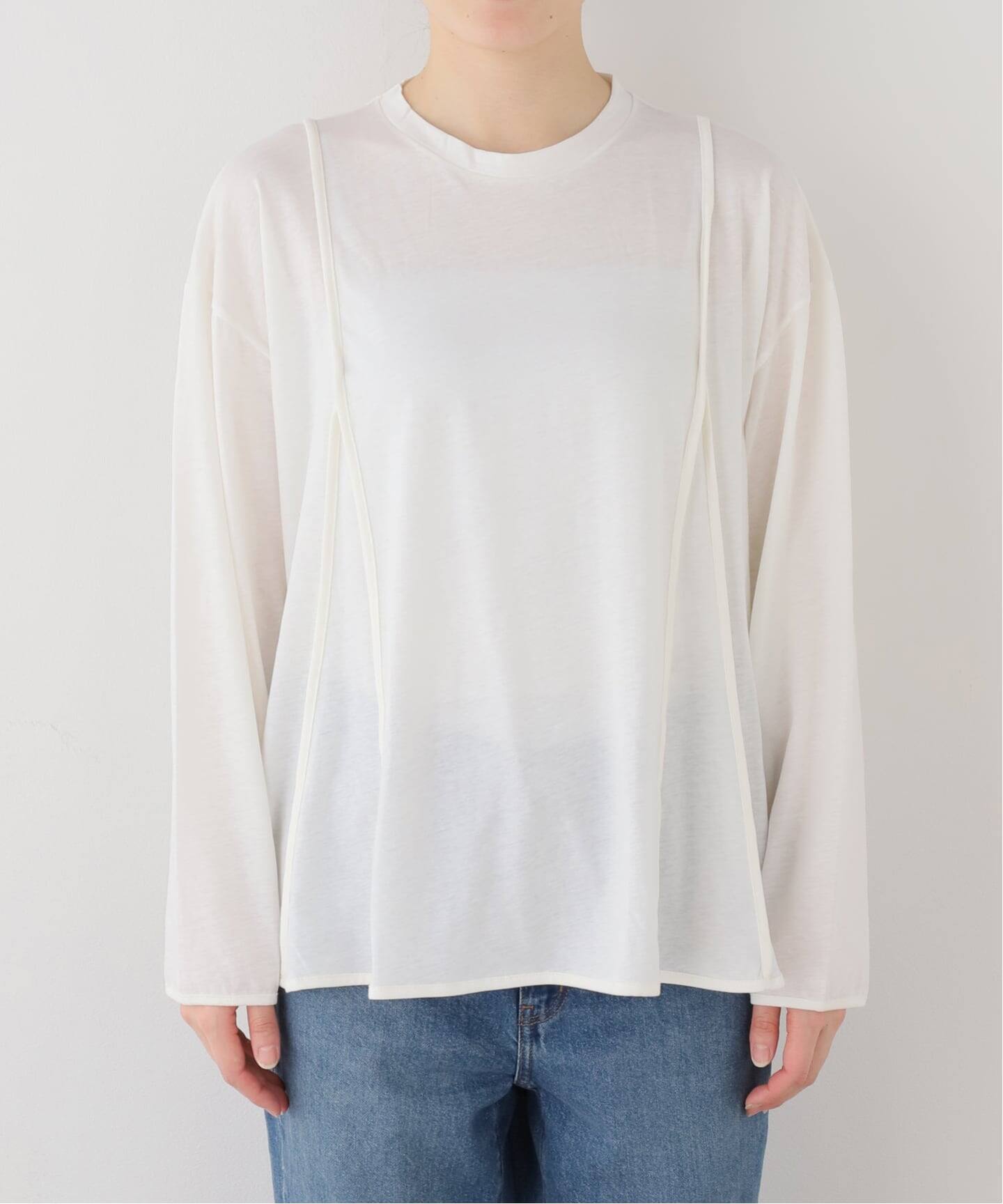 BASERANGE/ベースレンジ】MUL LONG SLEEVE TEE ロングスリーブTシャツ