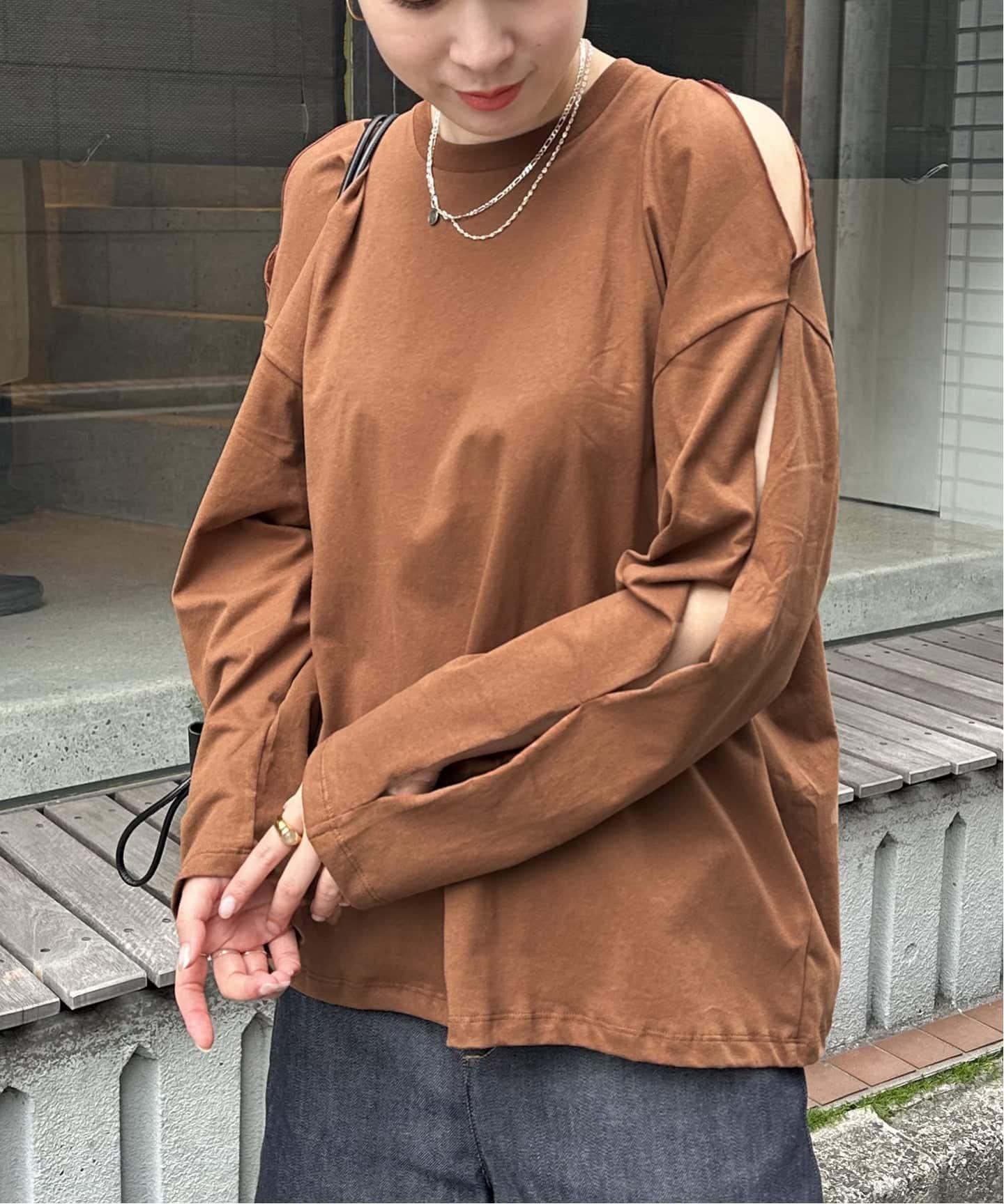 baserange  ロングスリーブカットソー 新品 BASERANGE ベースレンジ LOOSE LONG SLEEVE TEE ルーズロング