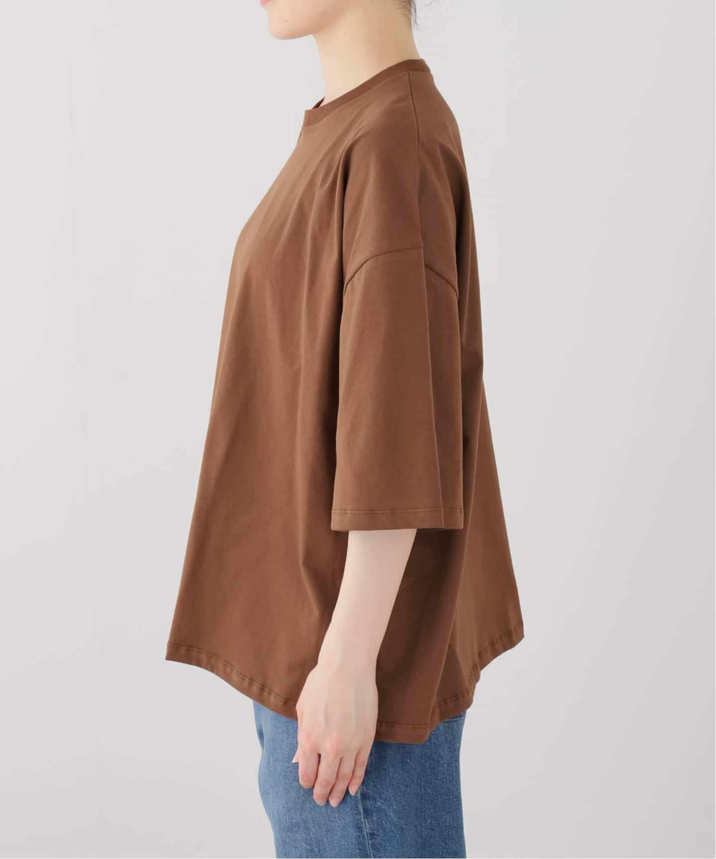 BASERANGE/ベースレンジ】PIN TEE SHIRT Tシャツ（Tシャツ／カットソー