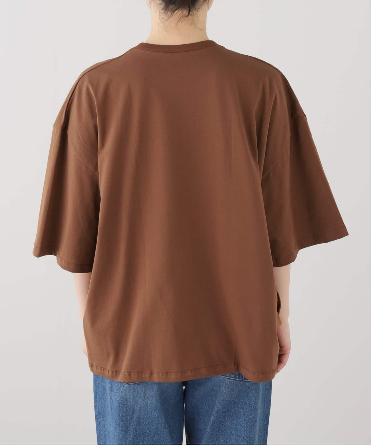 BASERANGE/ベースレンジ】PIN TEE SHIRT Tシャツ（Tシャツ／カットソー