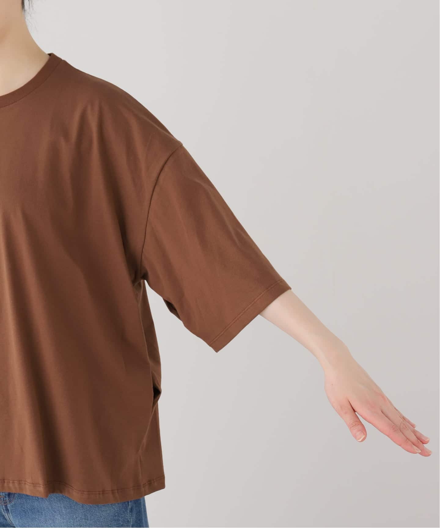baserange ブラウン 半袖Tシャツ BASERANGE 半袖Tシャツ｜トゥモローランド 公式サイト