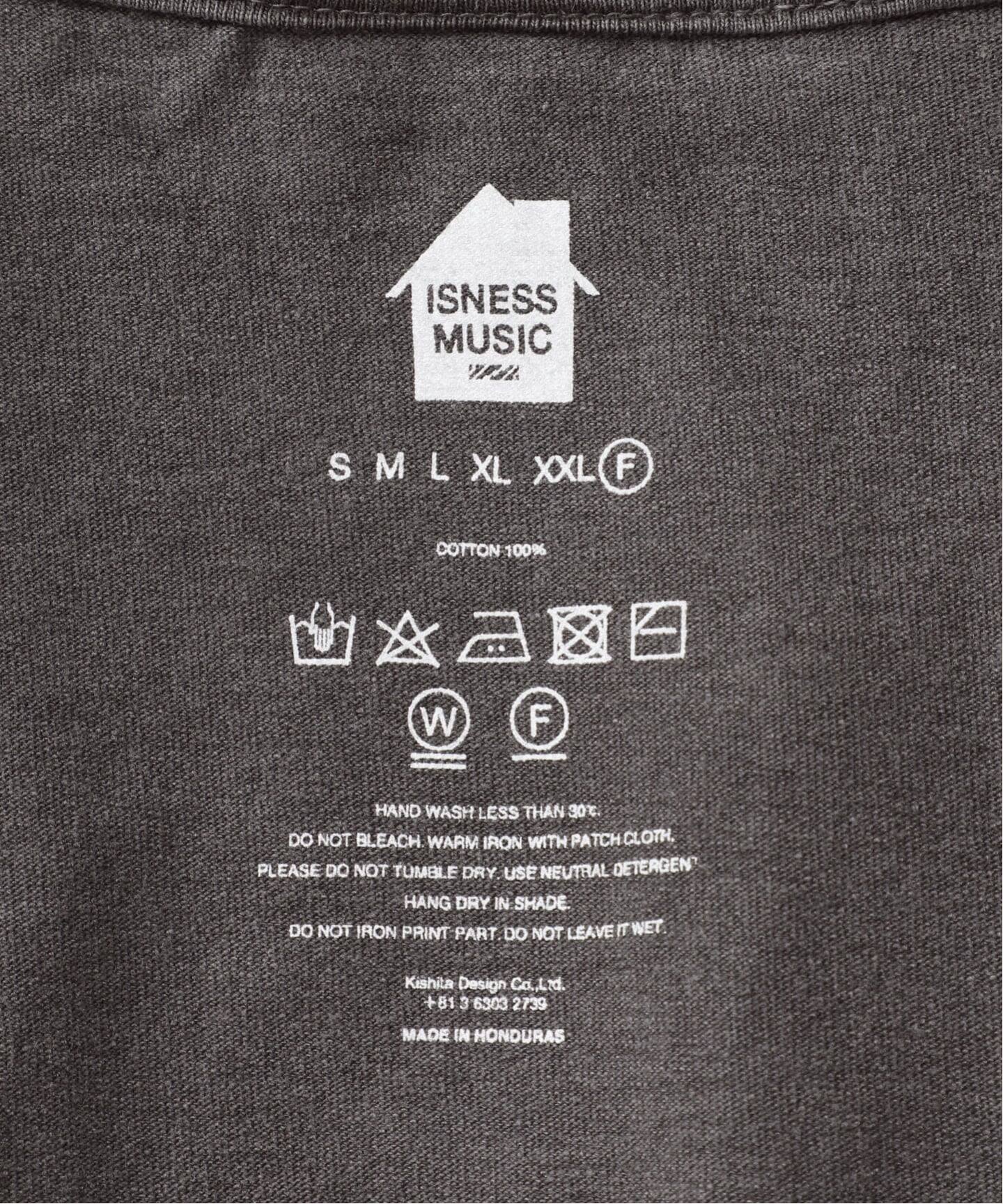 ISNESS MUSIC/イズネス ミュージック 別注 HOUSE Tシャツ（Tシャツ