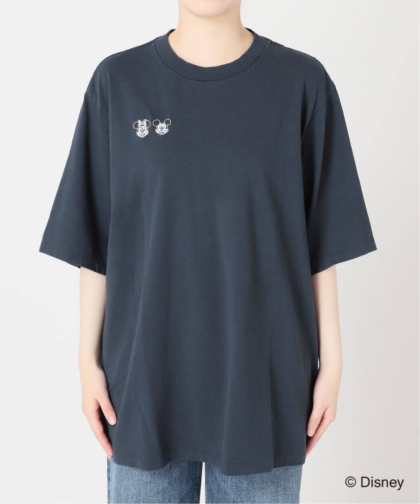 JANE SMITH/ジェーンスミス / MICKEY&MINNIE FACE S/S Tシャツ（T