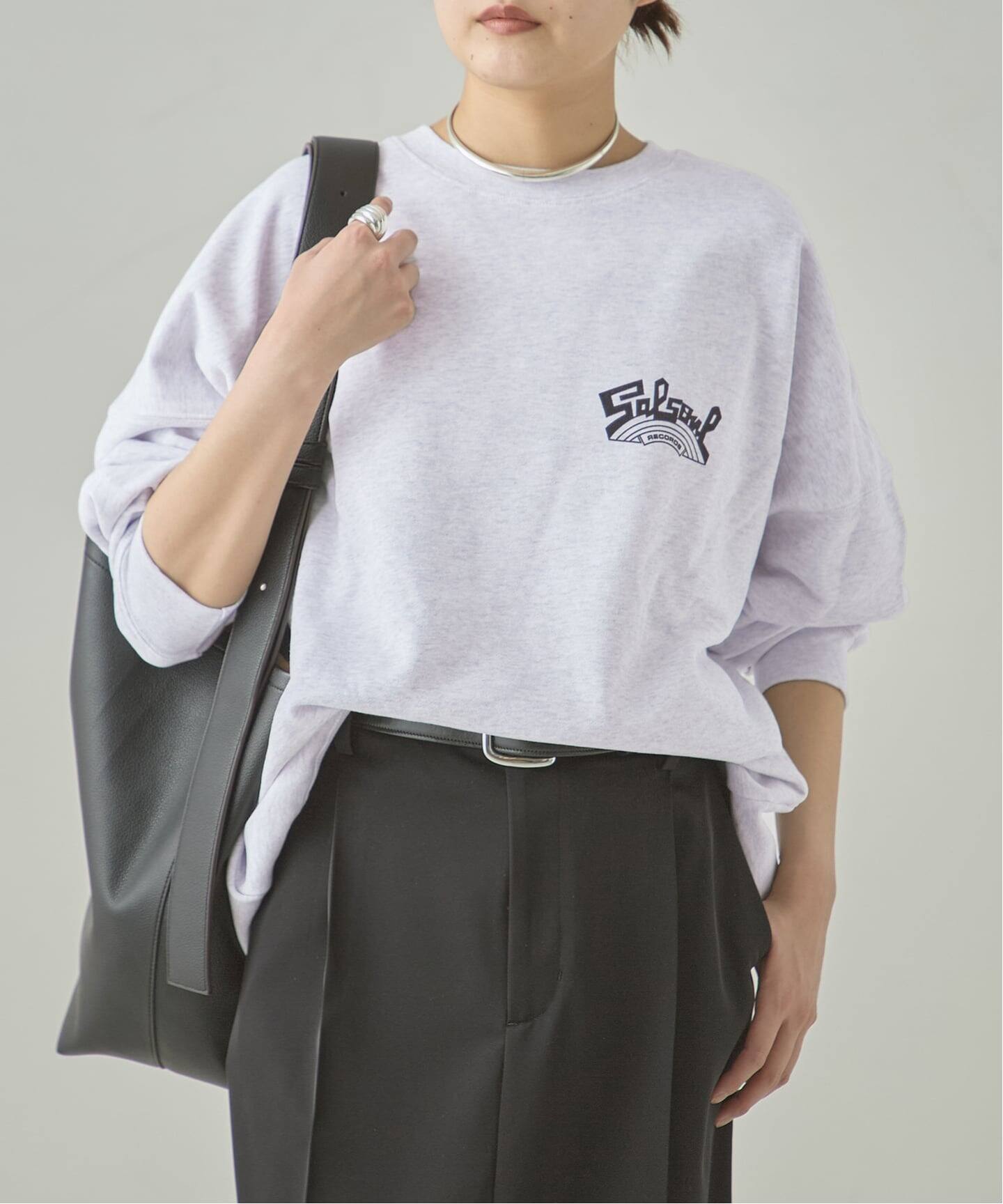 ISNESS MUSIC/イズネス ミュージック】SALSOUL CREW NECK スウェット
