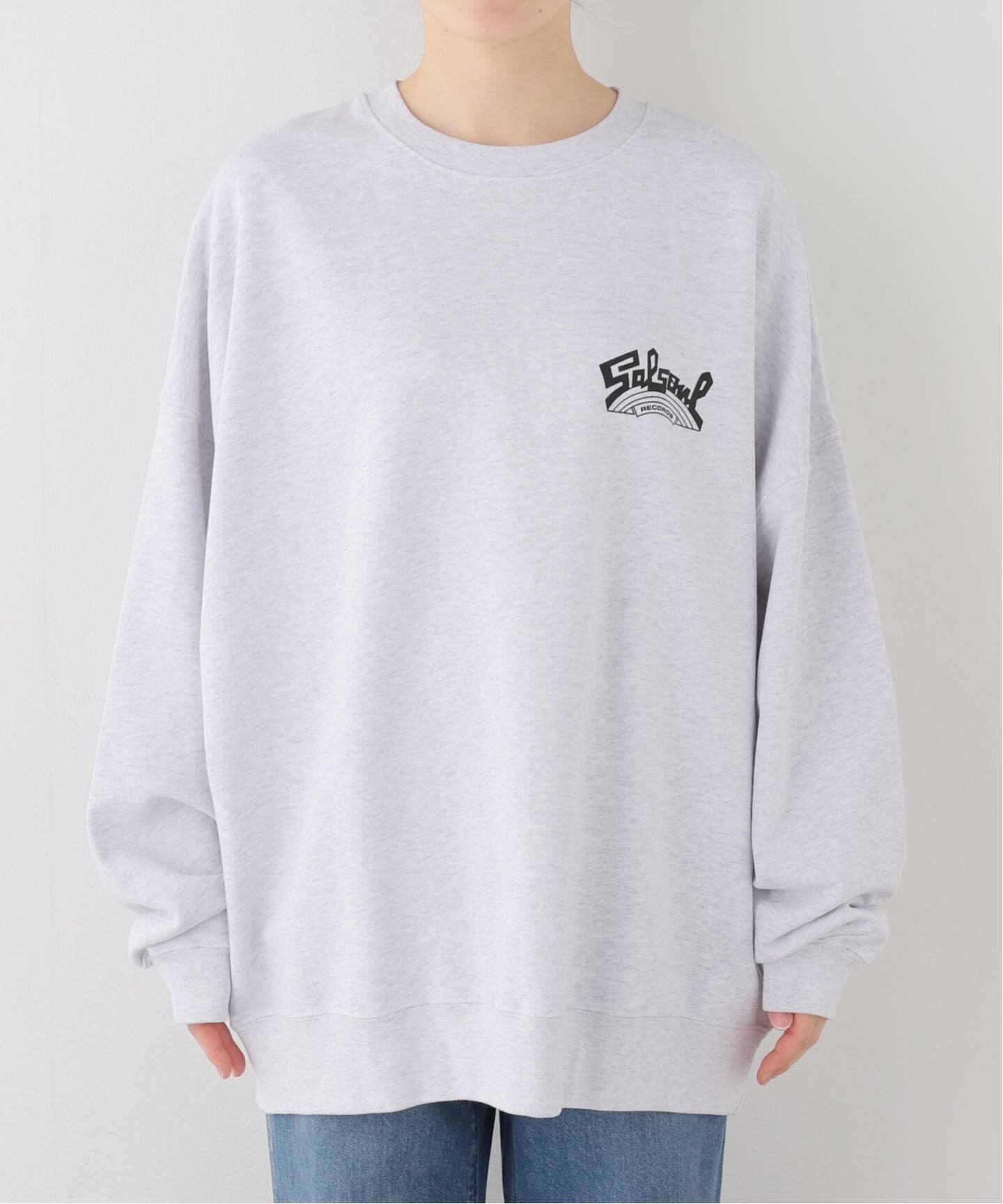 ISNESS MUSIC/イズネス ミュージック】SALSOUL CREW NECK スウェット