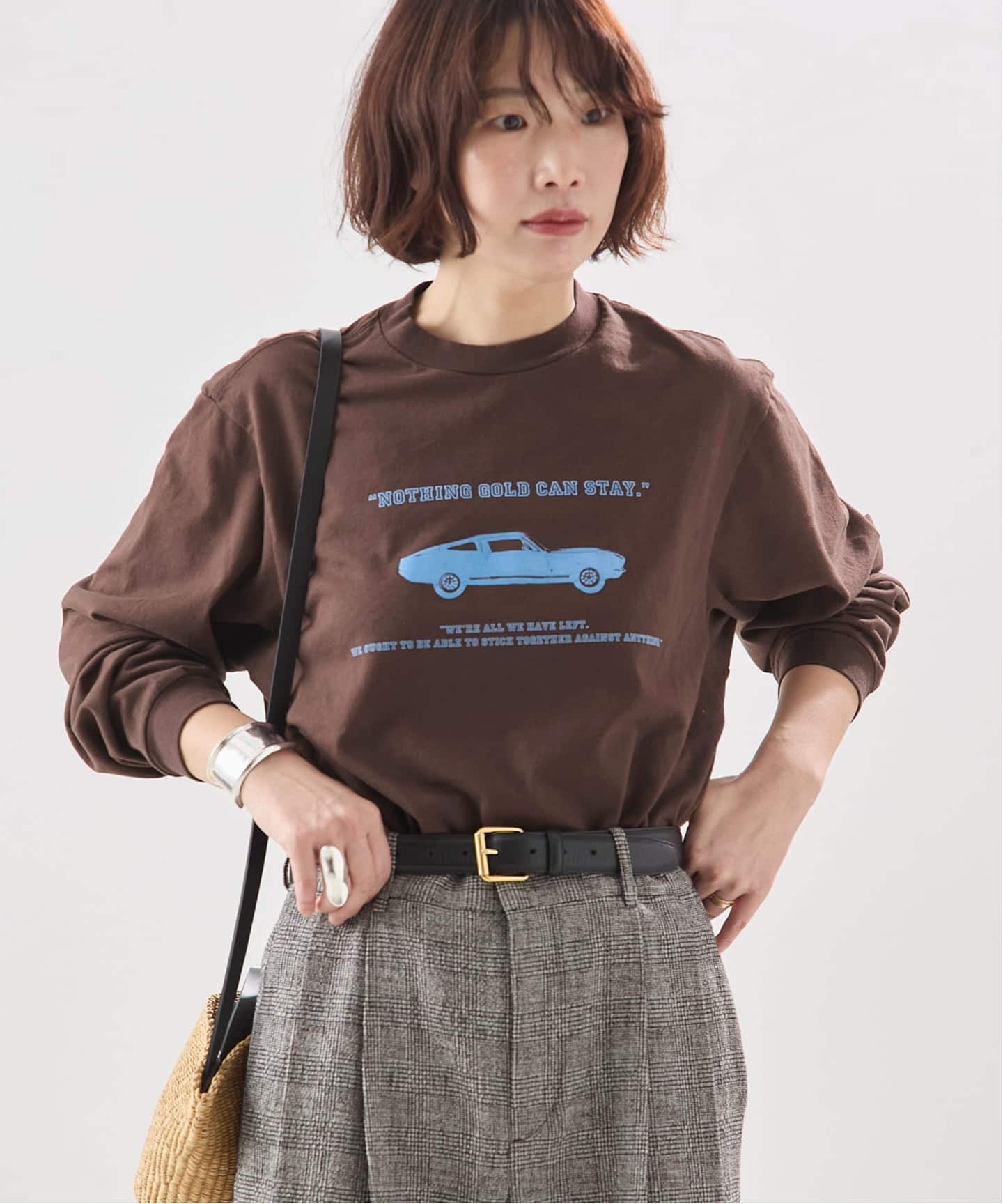 予約》【JANE SMITH/ジェーンスミス】NOTHING GOLD CAN STAY ロンT（T