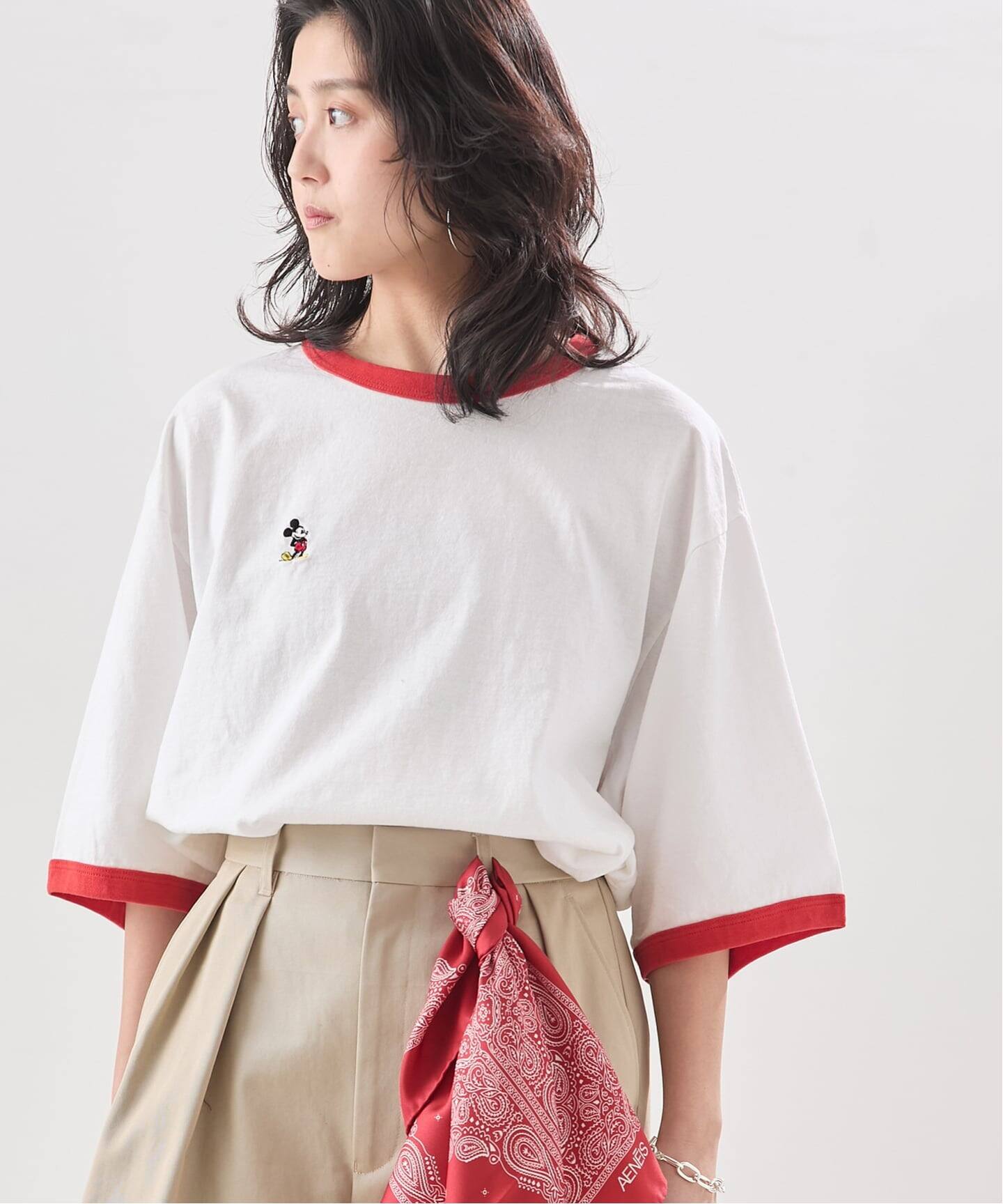 JANE SMITH/ジェーンスミス】MICKEY RINGER：Tシャツ（Tシャツ