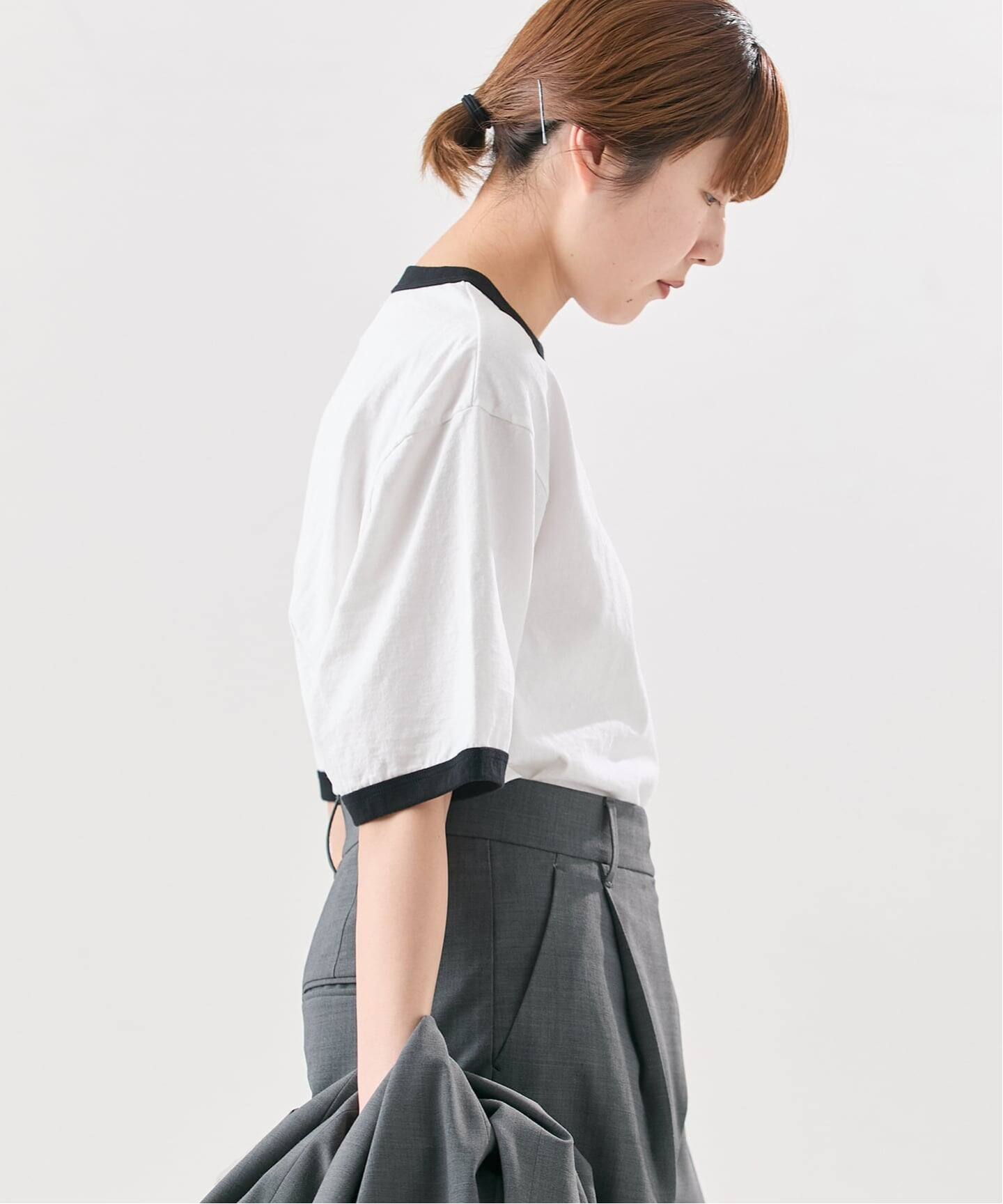 JANE SMITH/ジェーンスミス】 MICKEY FACE RINGER Tシャツ（Tシャツ