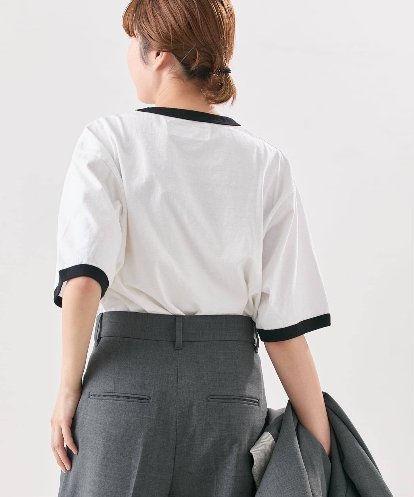 JANE SMITH/ジェーンスミス】 MICKEY FACE RINGER Tシャツ（Tシャツ