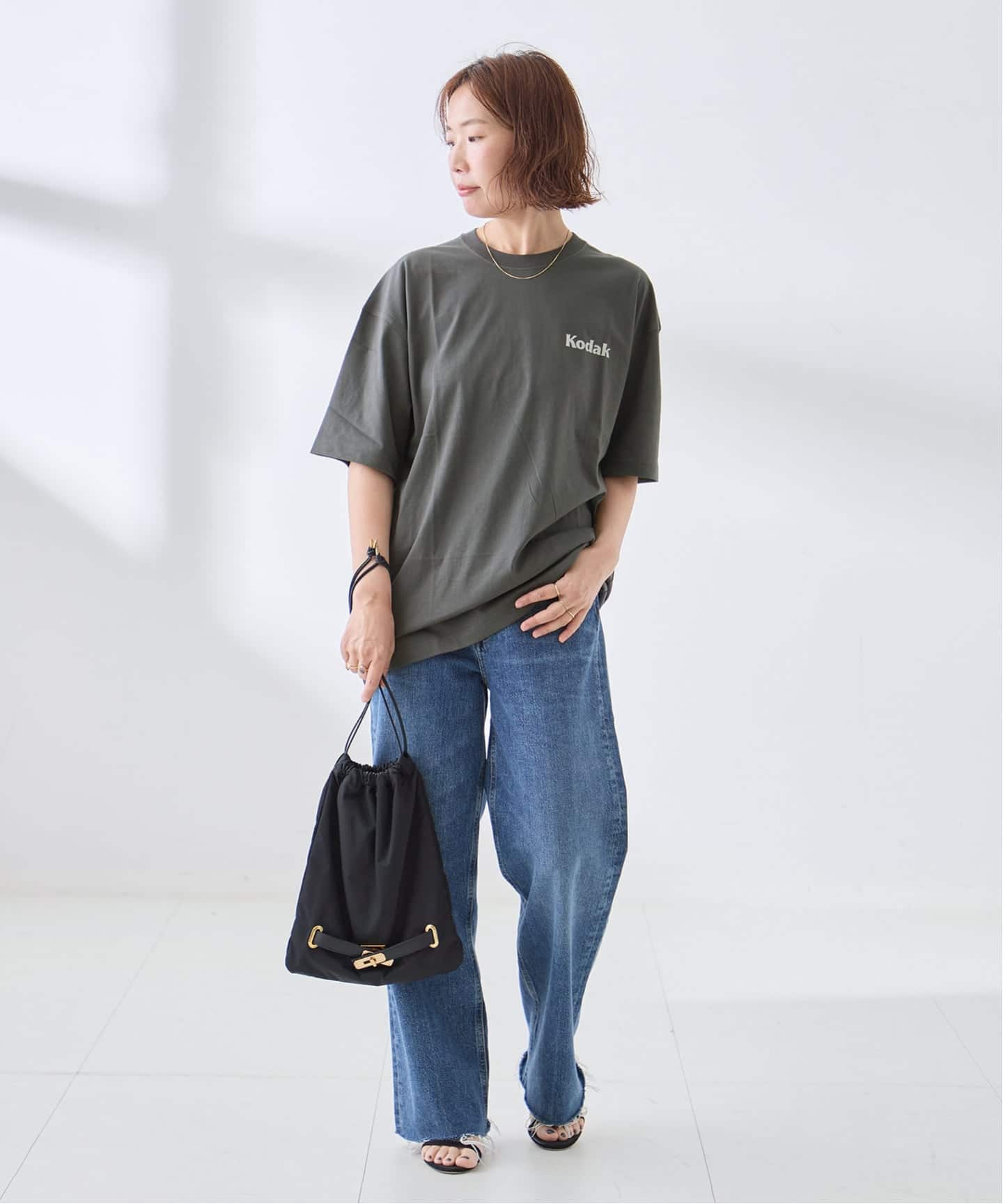 予約》KODAK/コダック Scenery Back Graphic ShortSleeve Tシャツ（T