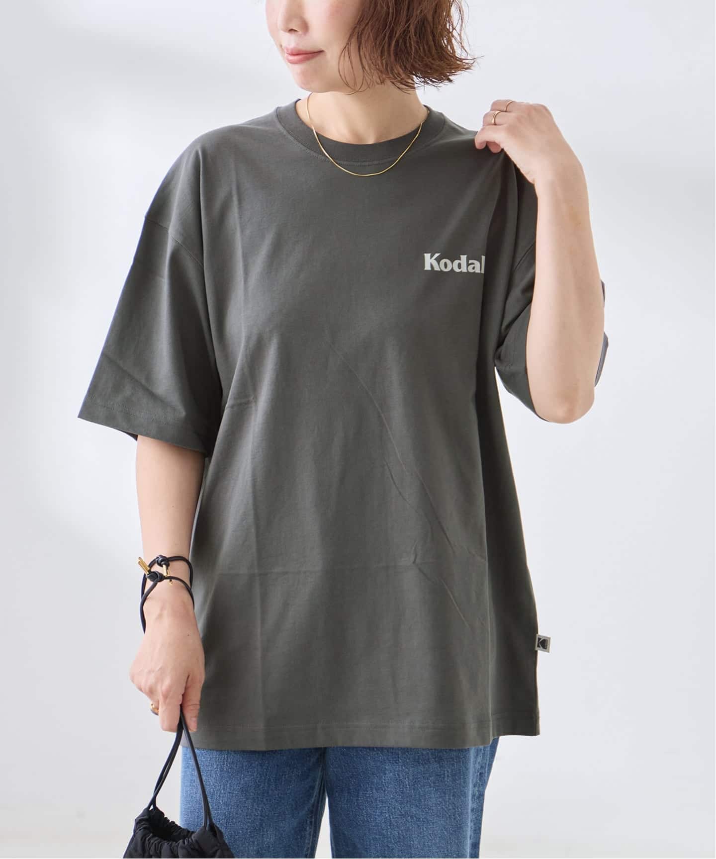 予約》KODAK/コダック Scenery Back Graphic ShortSleeve Tシャツ（T