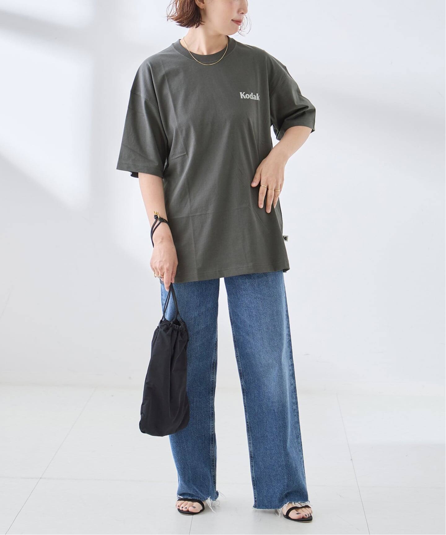 コダックさん専用 予約》KODAK/コダック Scenery Back Graphic ShortSleeve Tシャツ（T