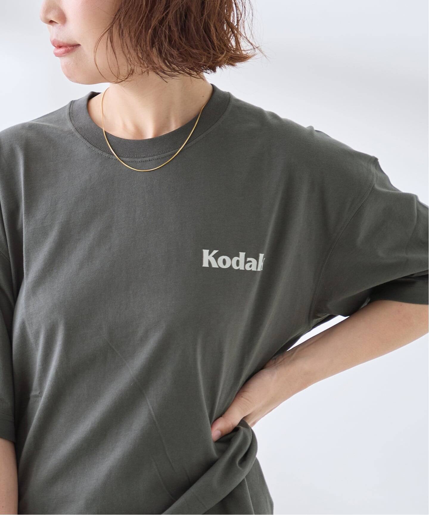 KODAK/コダック Scenery Back Graphic ShortSleeve Tシャツ（Tシャツ