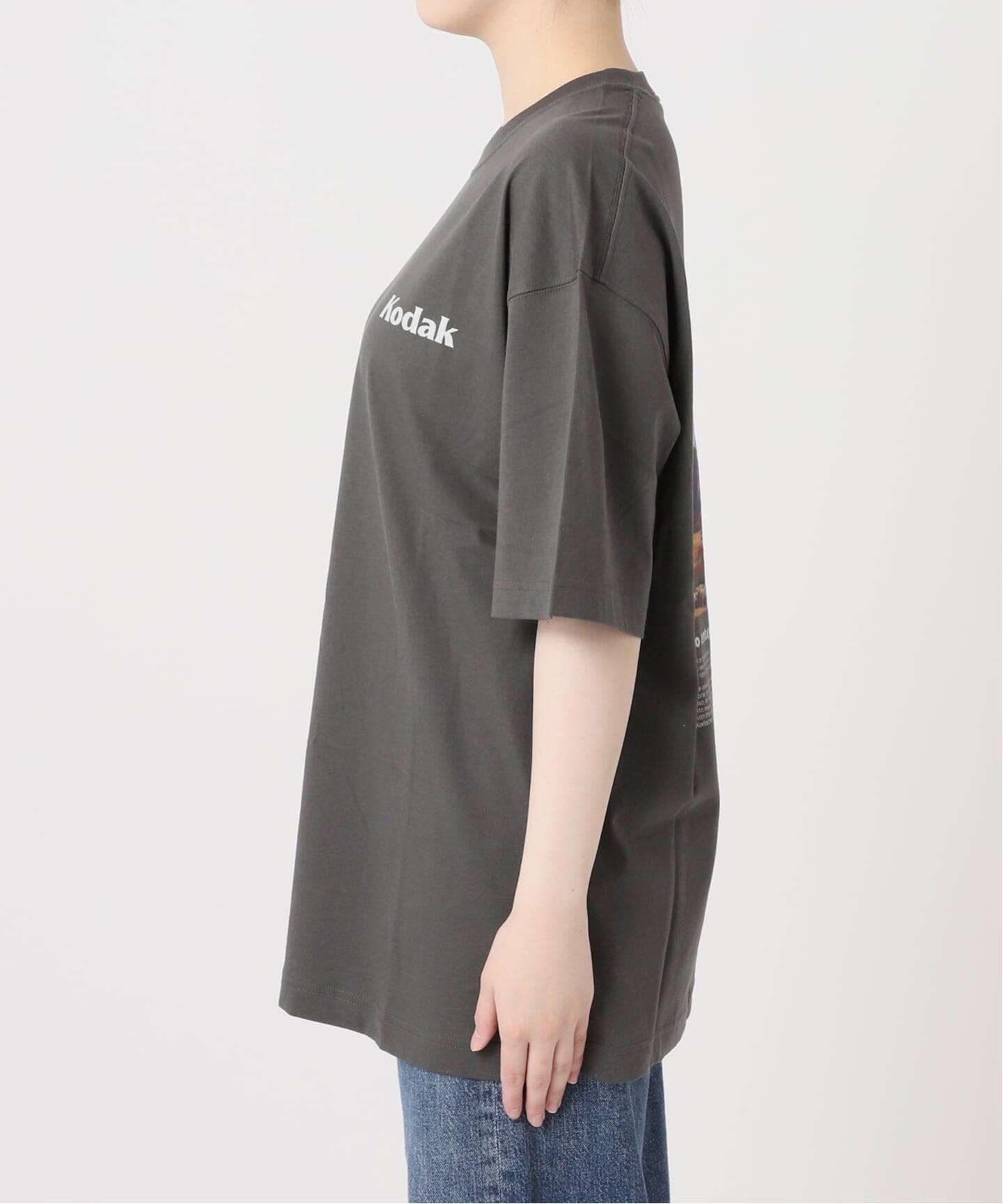 KODAK/コダック Scenery Back Graphic ShortSleeve Tシャツ（Tシャツ