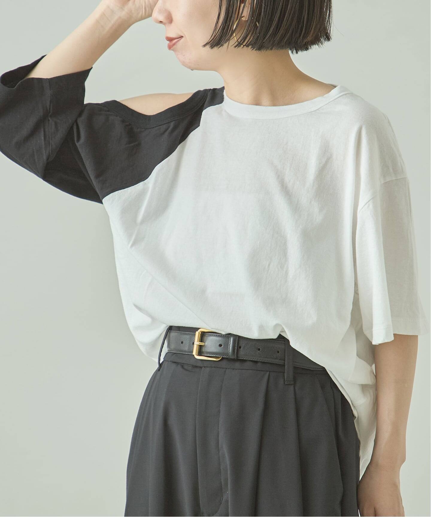 TanC TOKYO/タンクトウキョウ ONE HOLE ASYM Tシャツ（Tシャツ