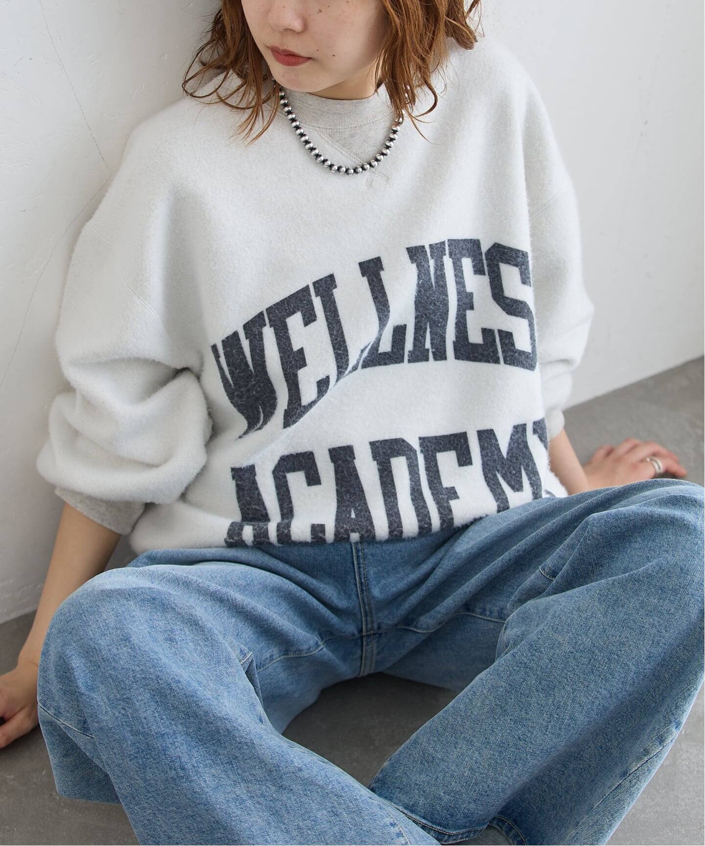 INSCRIRE/アンスクリア Loose Fit Reversible Sweat スウェット（T 