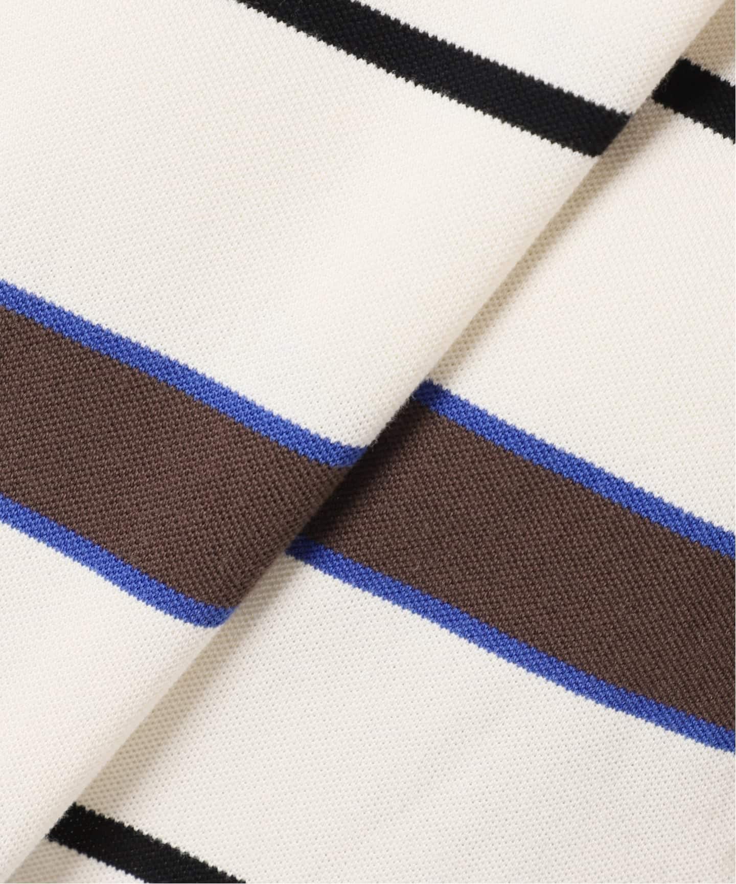 TanC TOKYO/タンクトウキョウ PIQUE BORDER ASYM Tシャツ（Tシャツ