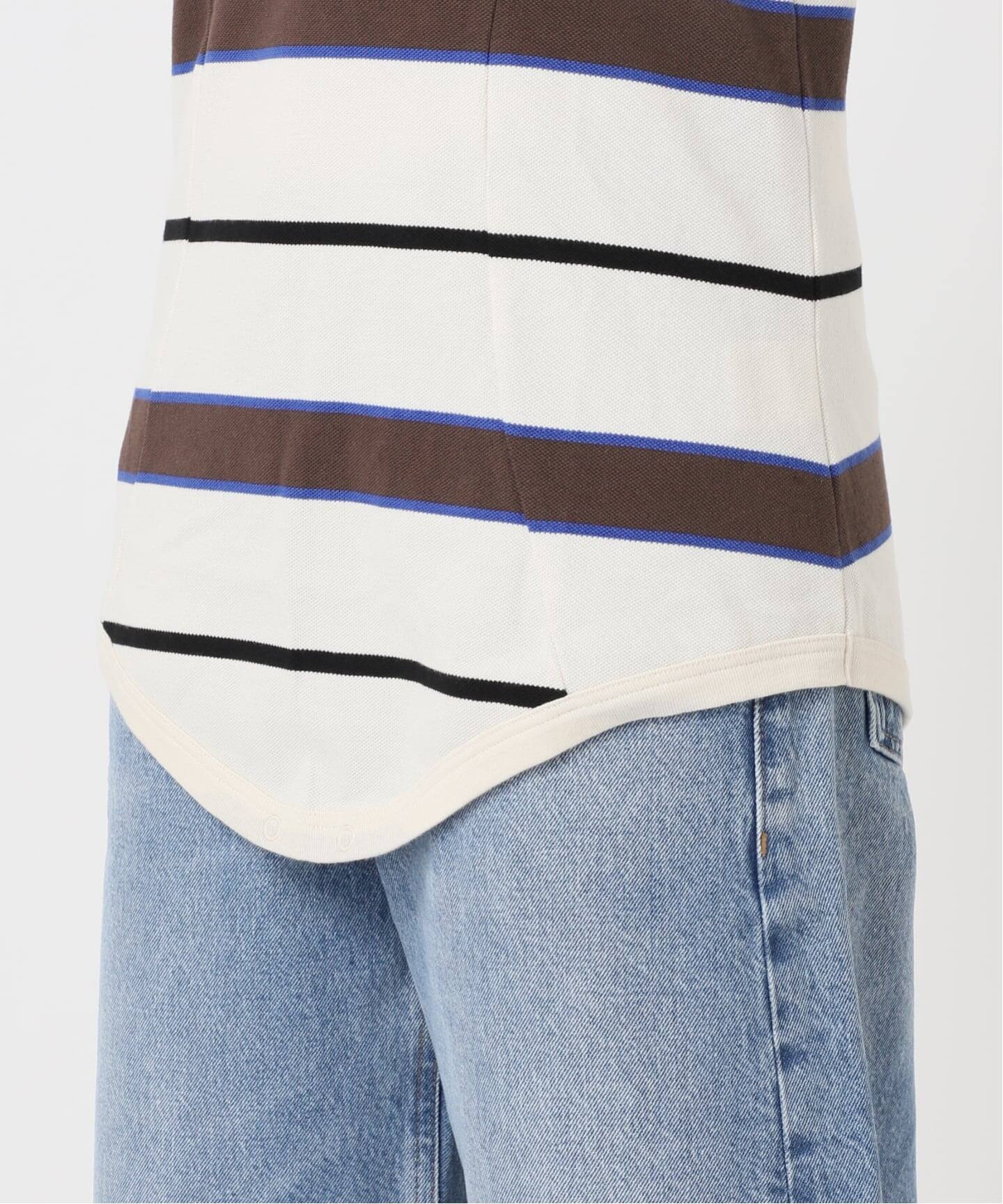 TanC TOKYO/タンクトウキョウ PIQUE BORDER TANK ROMPERS ロンパース