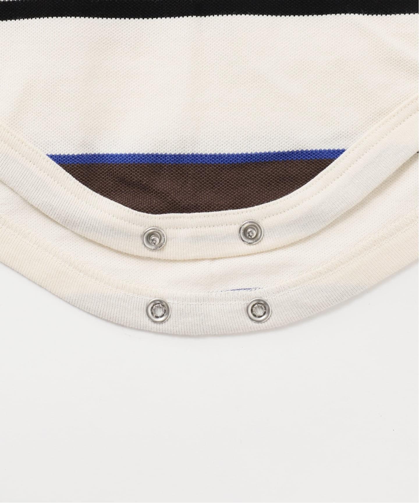 TanC TOKYO/タンクトウキョウ PIQUE BORDER TANK ROMPERS ロンパース