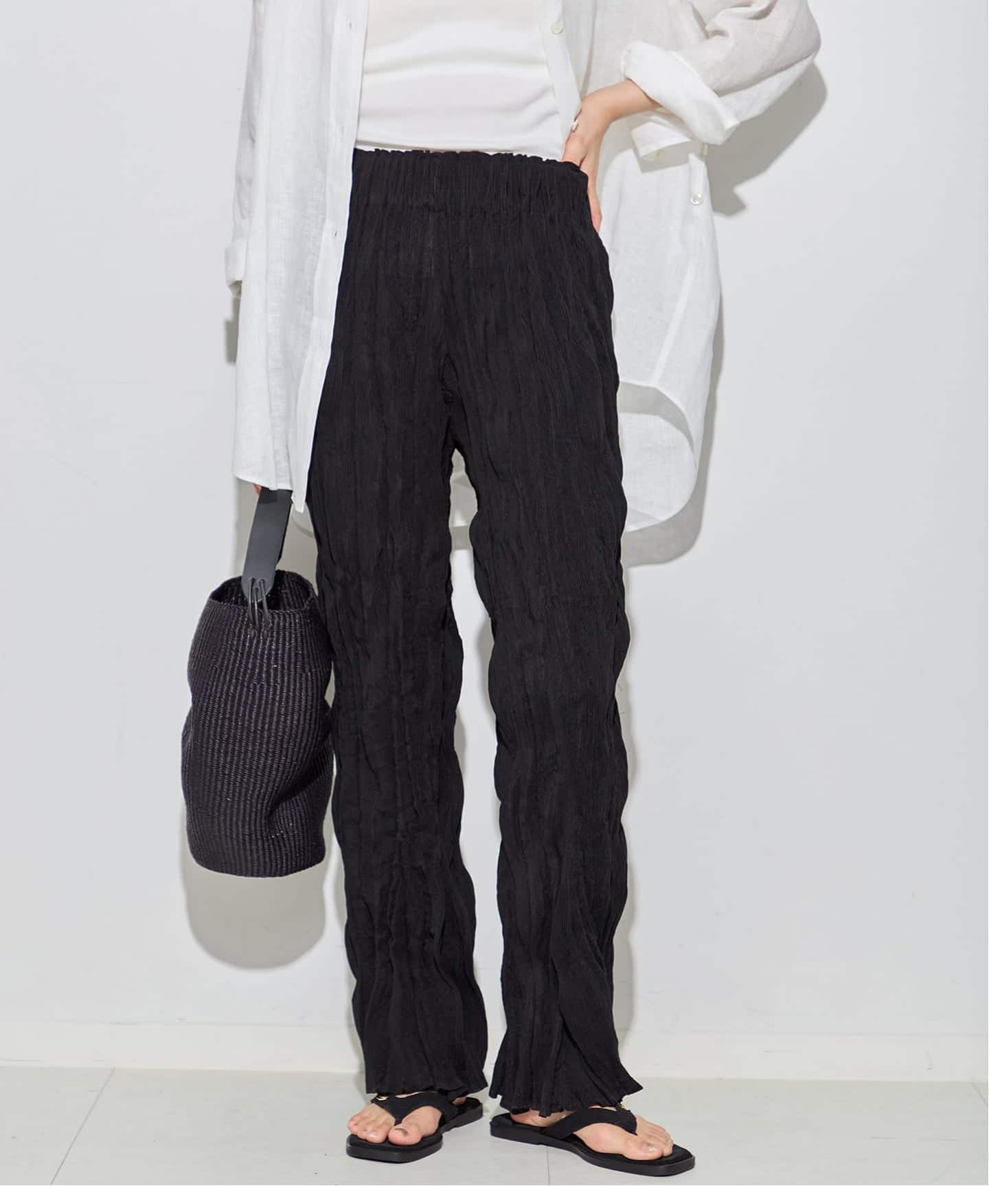 Gongdid Design】Carry Over_Wavy_Pants：パンツ（その他パンツ