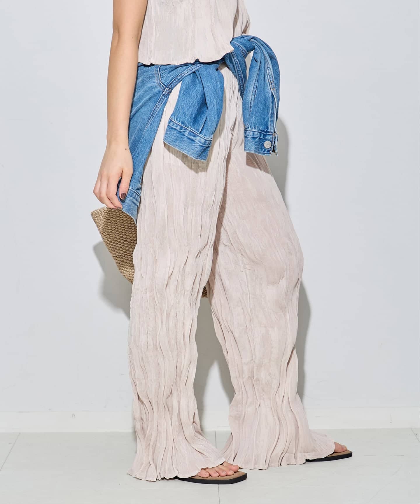 Gongdid Design】Carry Over_Wavy_Pants：パンツ（その他パンツ