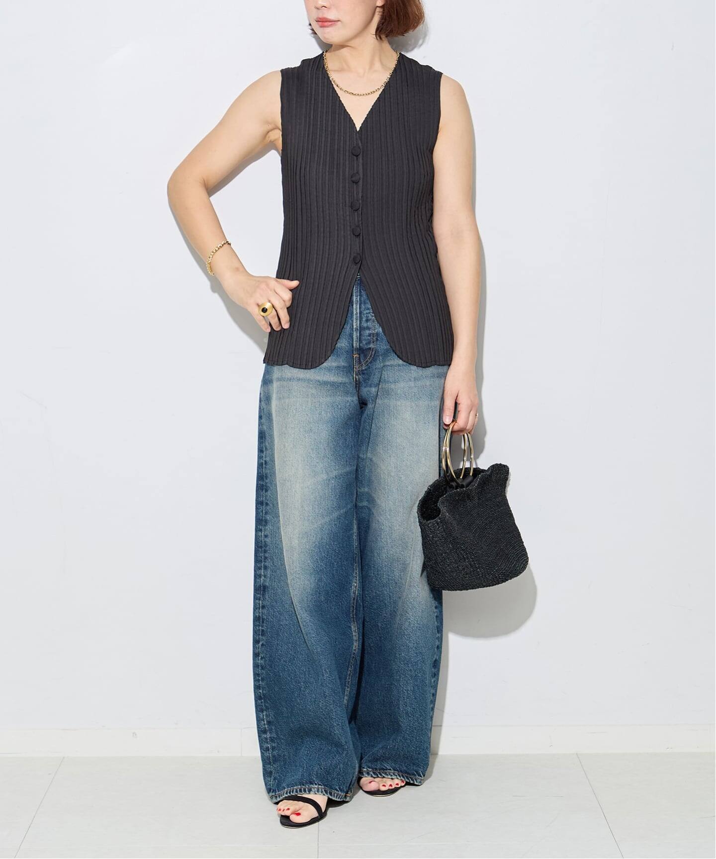 Gongdid Design】 Carry Over_Denim_Vest：ベスト（ベスト）｜JOURNAL