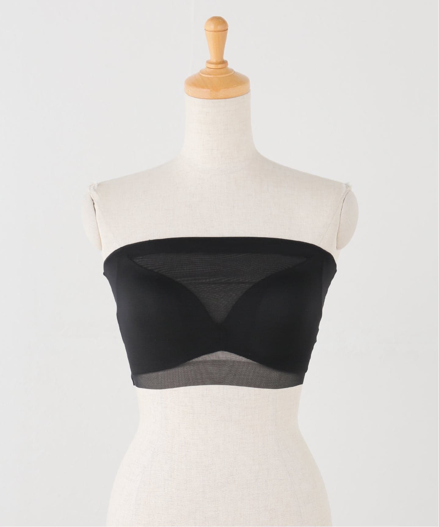NICENICE MOMENT/ナイスナイスモーメント MESH TUBE TOP チューブ