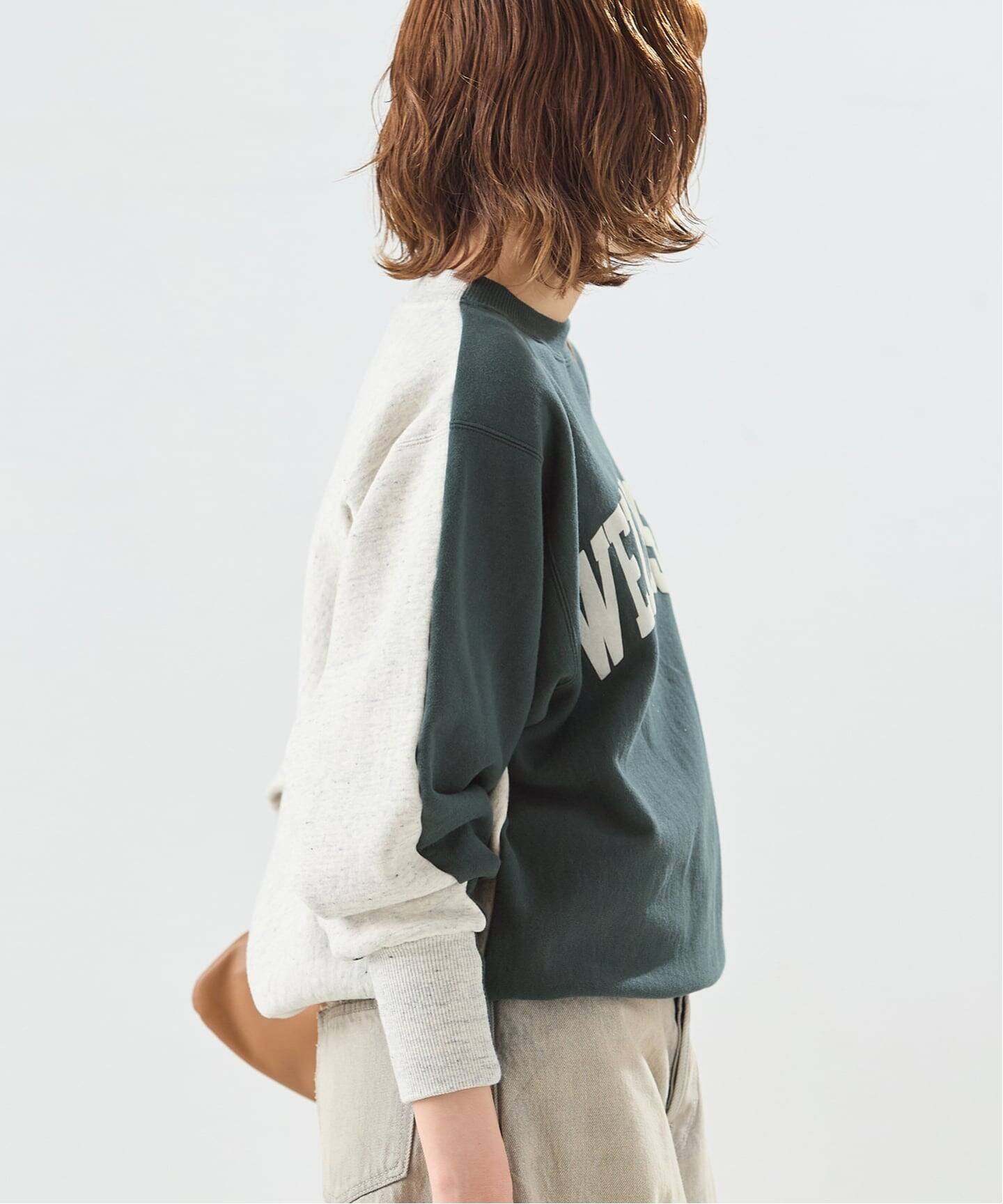 予約》別注【INSCRIRE/アンスクリア】ハイブリッドスウェット