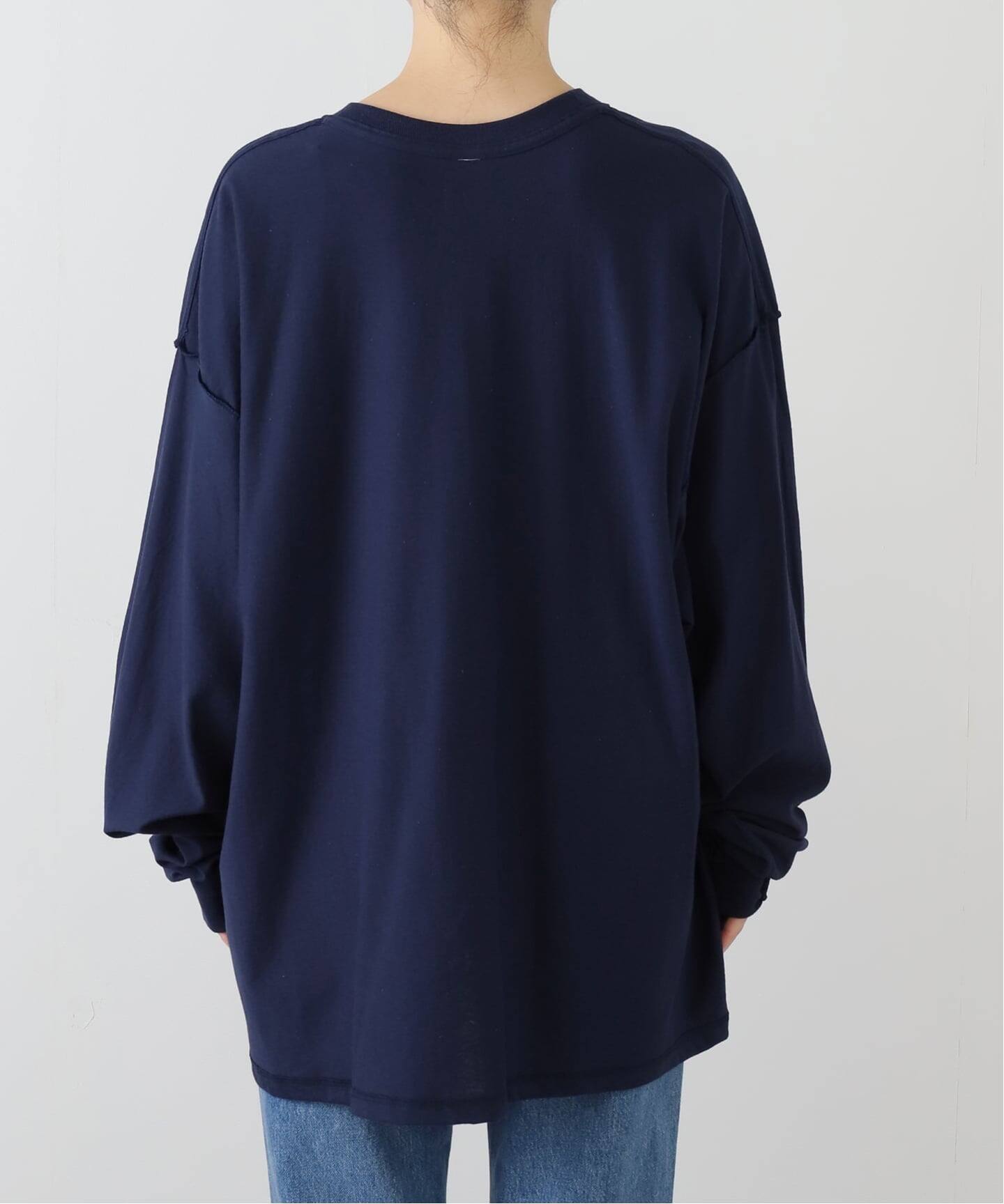 追加》【ISNESS MUSIC】NEU WAVE LONG SLEEVE T-SHIR：カットソー（T