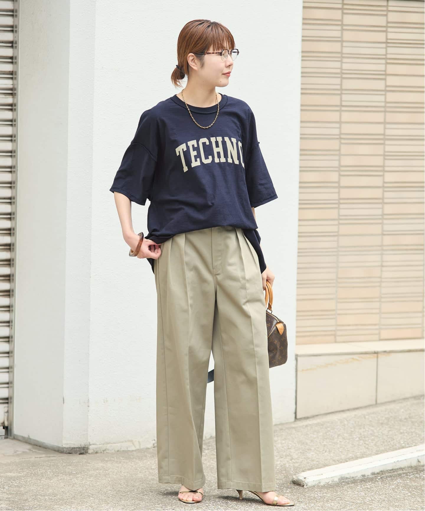 ISNESS MUSIC/イズネス ミュージック 別注カレッジ風Tシャツ（Tシャツ