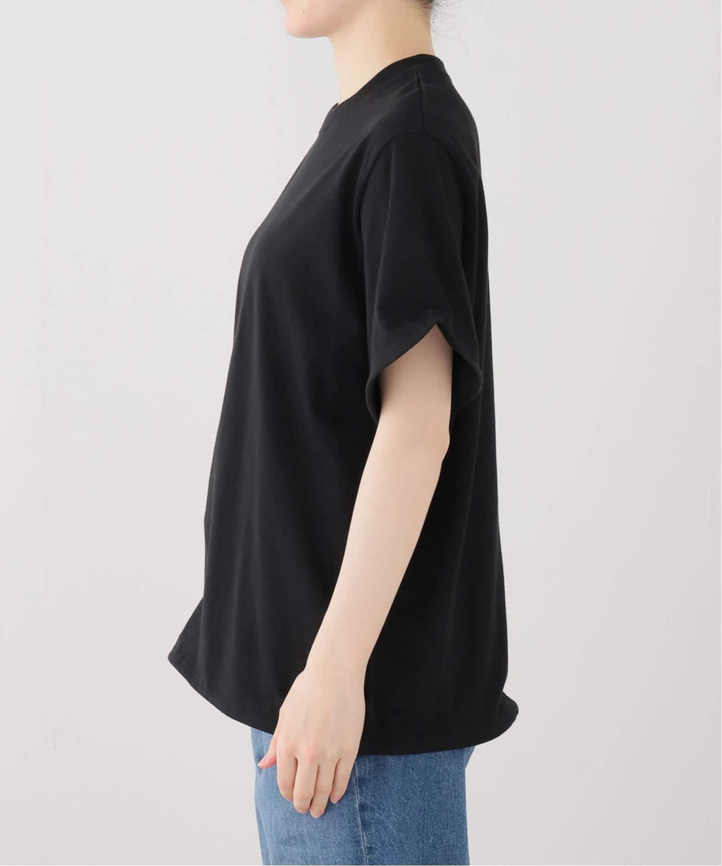 INSCRIRE /アンスクリア】Raffy Gauze Wire Tee：Tシャツ（Tシャツ