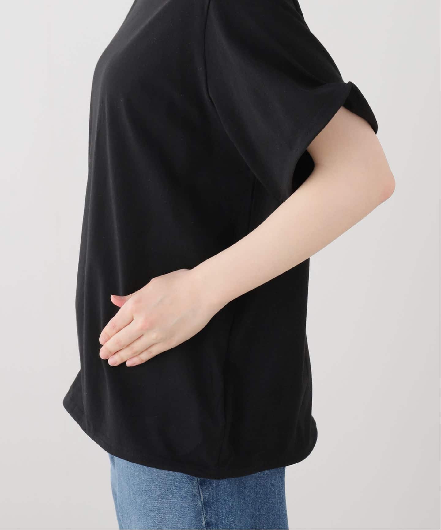 INSCRIRE /アンスクリア】Raffy Gauze Wire Tee：Tシャツ（Tシャツ