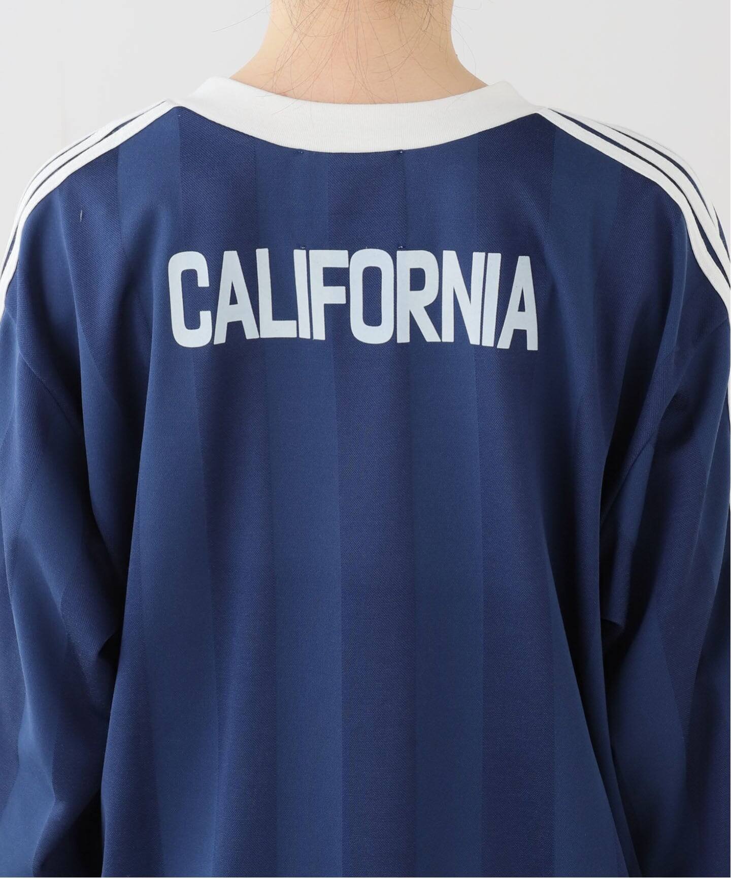 INSCRIRE /アンスクリア】Stripe Uniform V neck Tee：カットソー（T