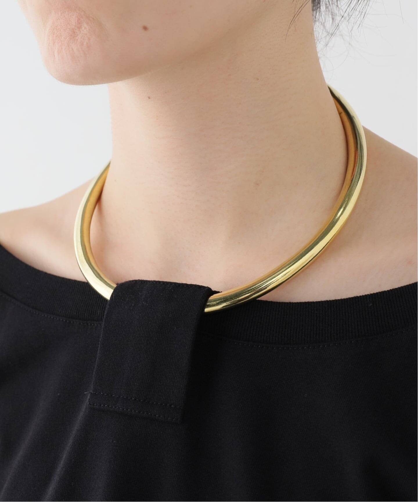 DARKPARK/ダークパーク ERIN-NECKLACE OFF SHOULDER TOP オフ