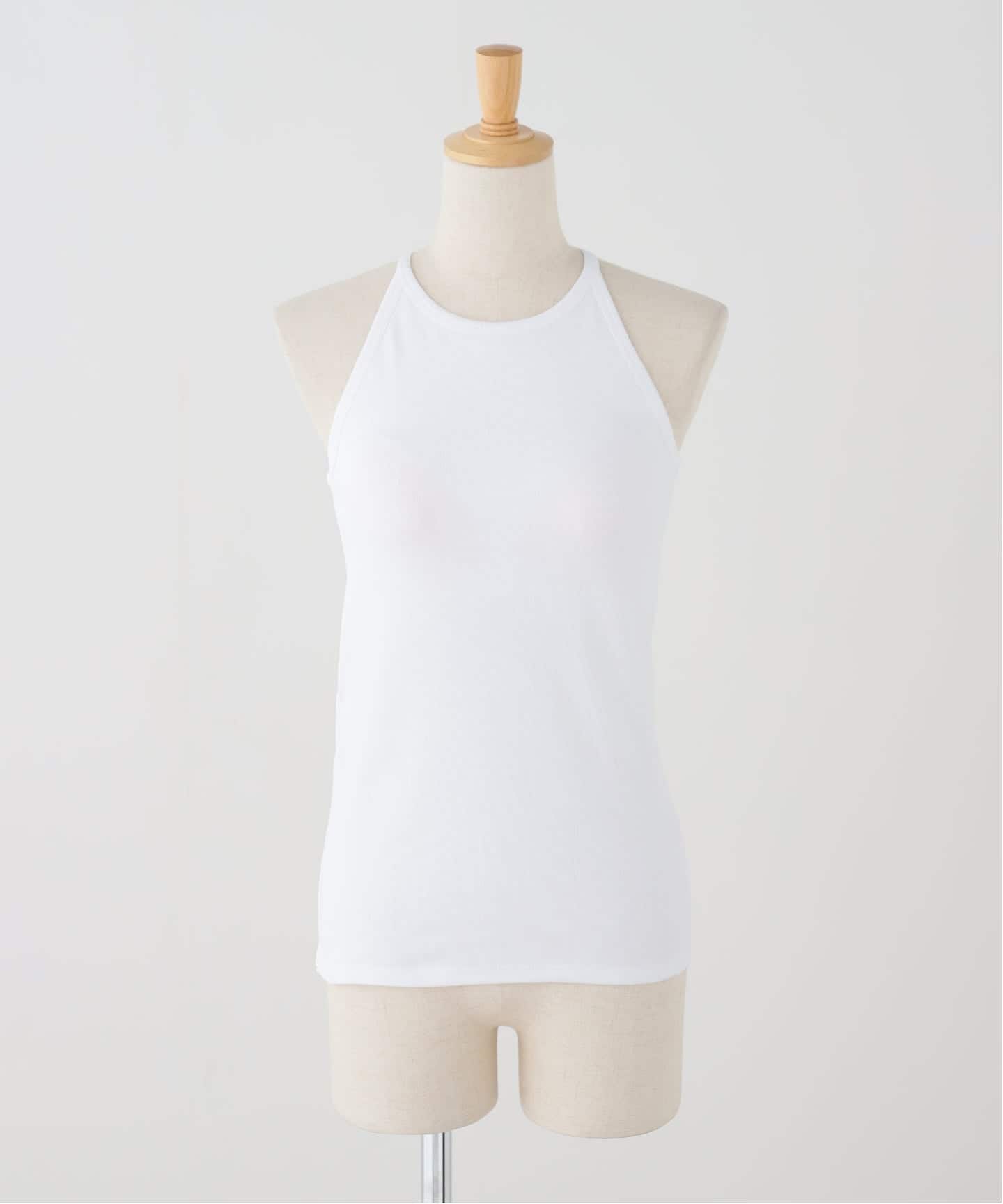 THE NEWHOUSE/ザ ニューハウス COOPER HALTER NECK タンクトップ