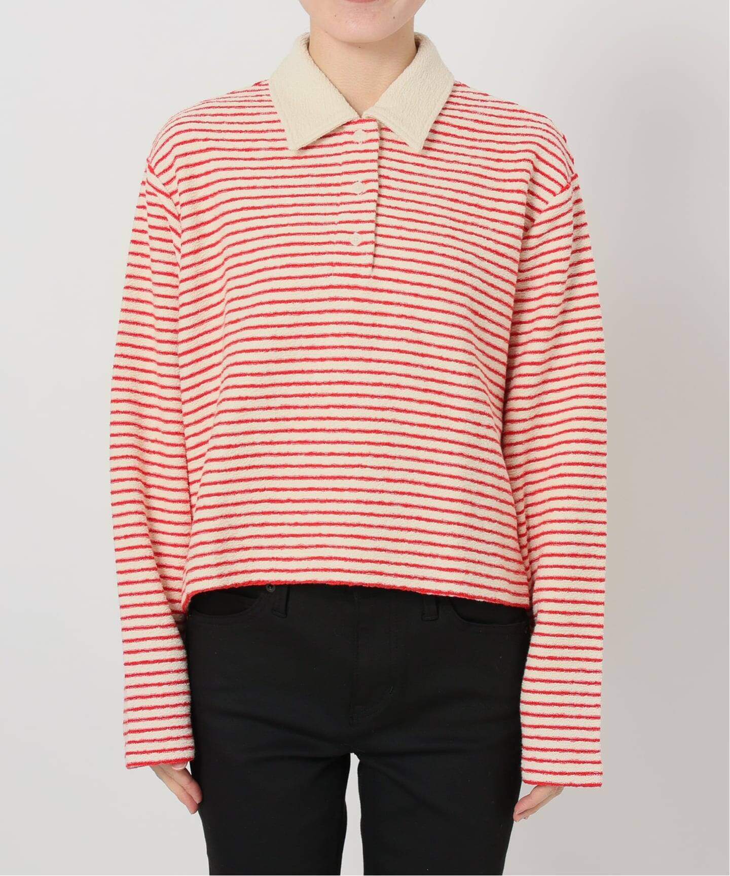 パイルボーダーポロシャツ（Tシャツ／カットソー）｜JOURNAL STANDARD
