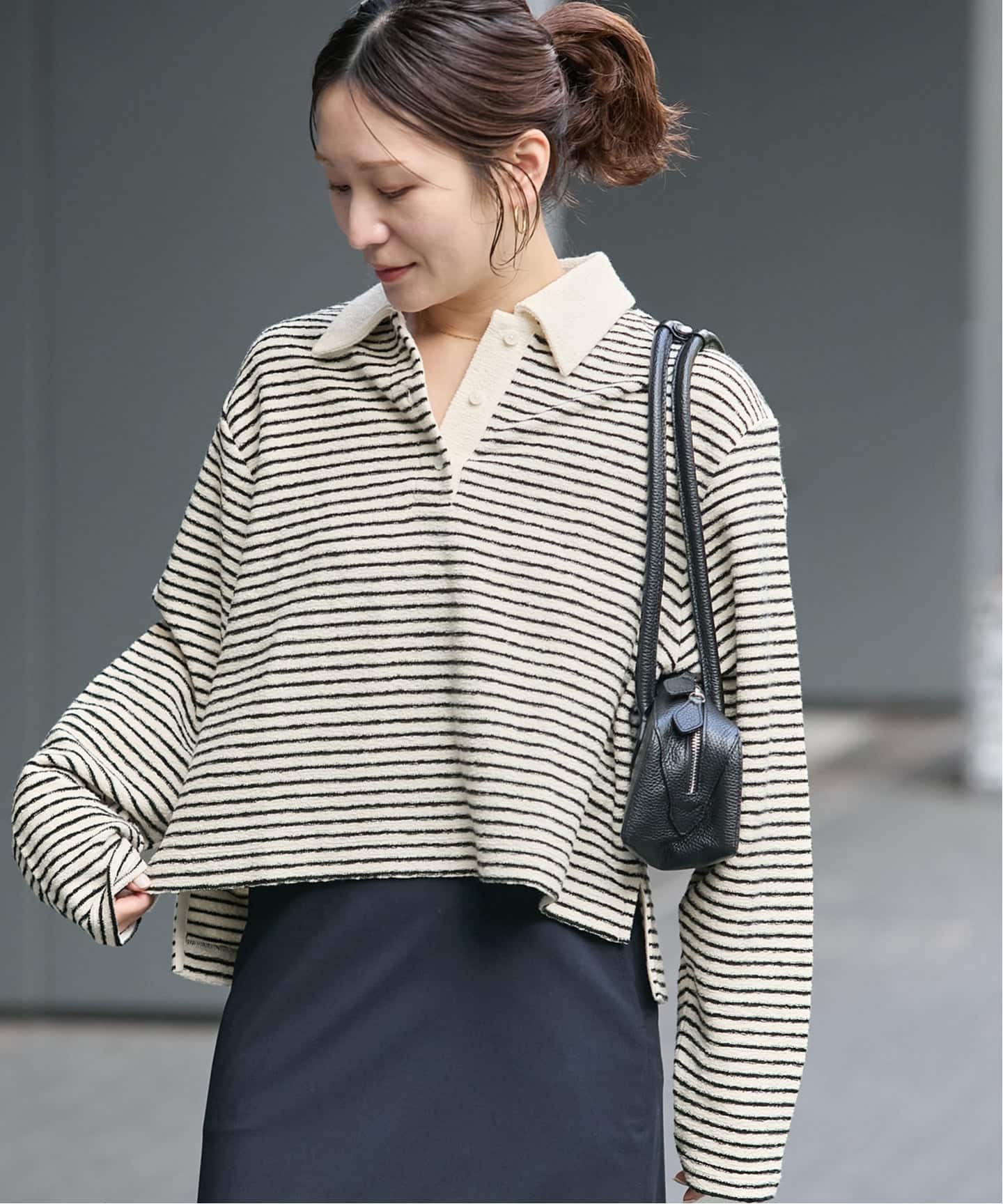 パイルボーダーポロシャツ（Tシャツ／カットソー）｜JOURNAL STANDARD