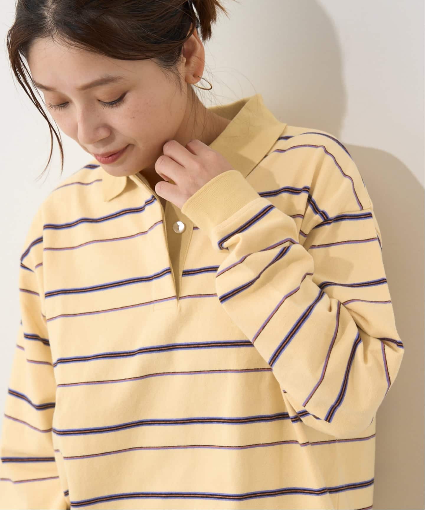 マルチボーダーポロシャツ（Tシャツ／カットソー）｜JOURNAL STANDARD