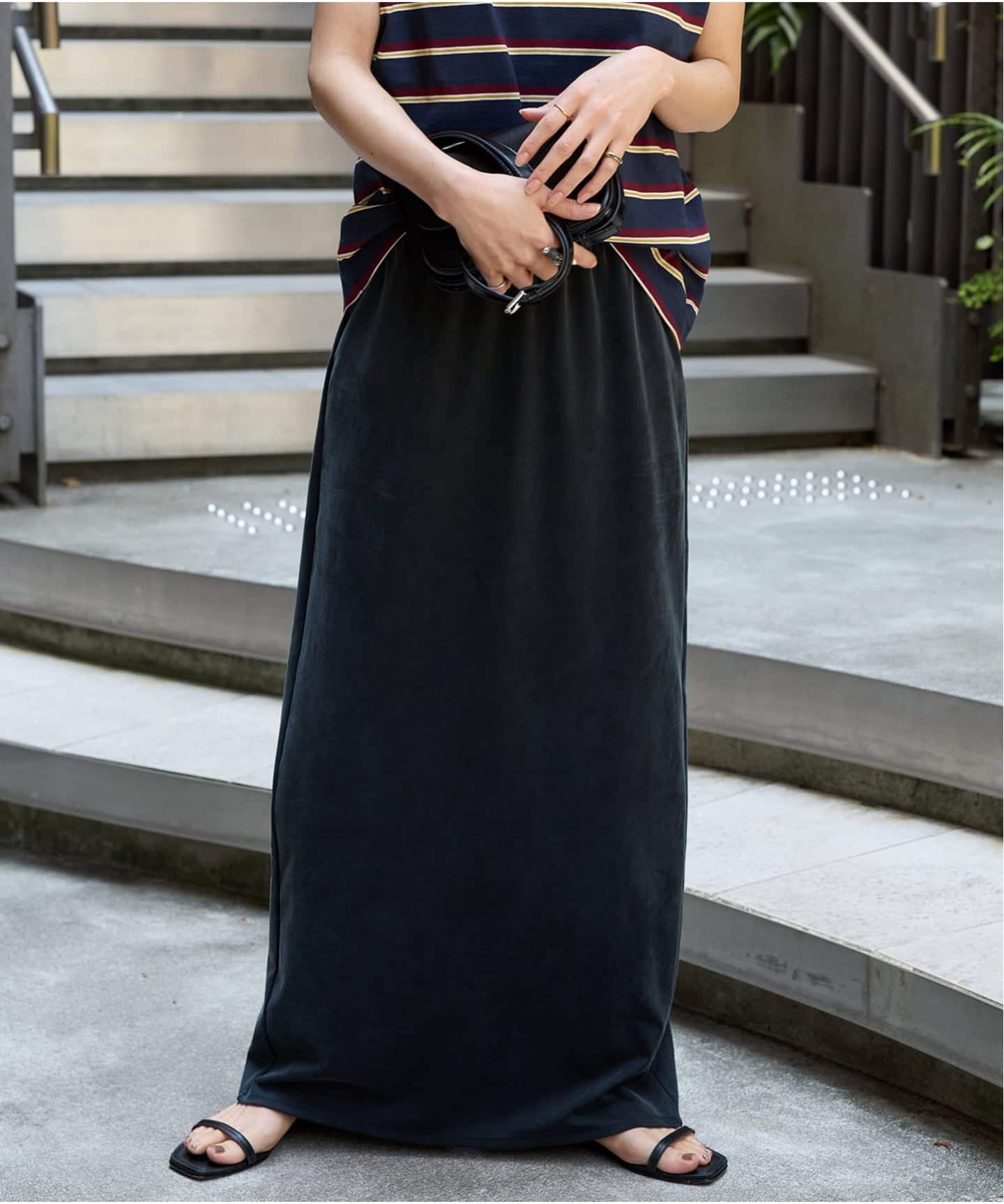 タグ付✨JOURNALSTANDARDフィブリルキュプラジャージーマキシスカート 追加》フィブリルキュプラジャージーマキシスカート（ロング・マキシ丈