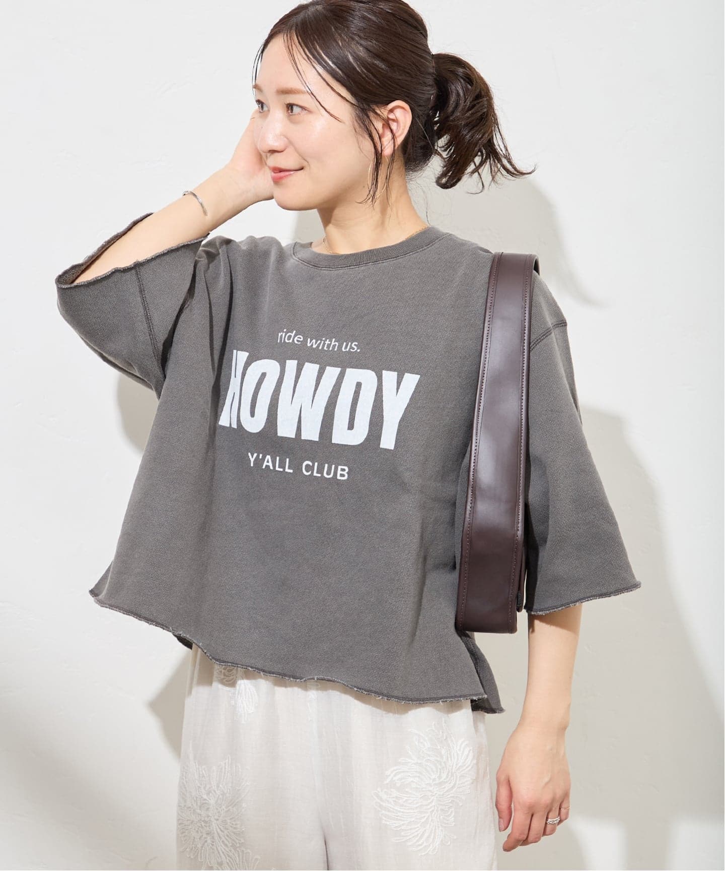 HOWDY ヴィンテージ　スウェット Howdy Partner Sweatshirt - Vintage Blue