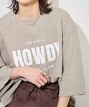 HOWDY ハーフスリーブスウェット