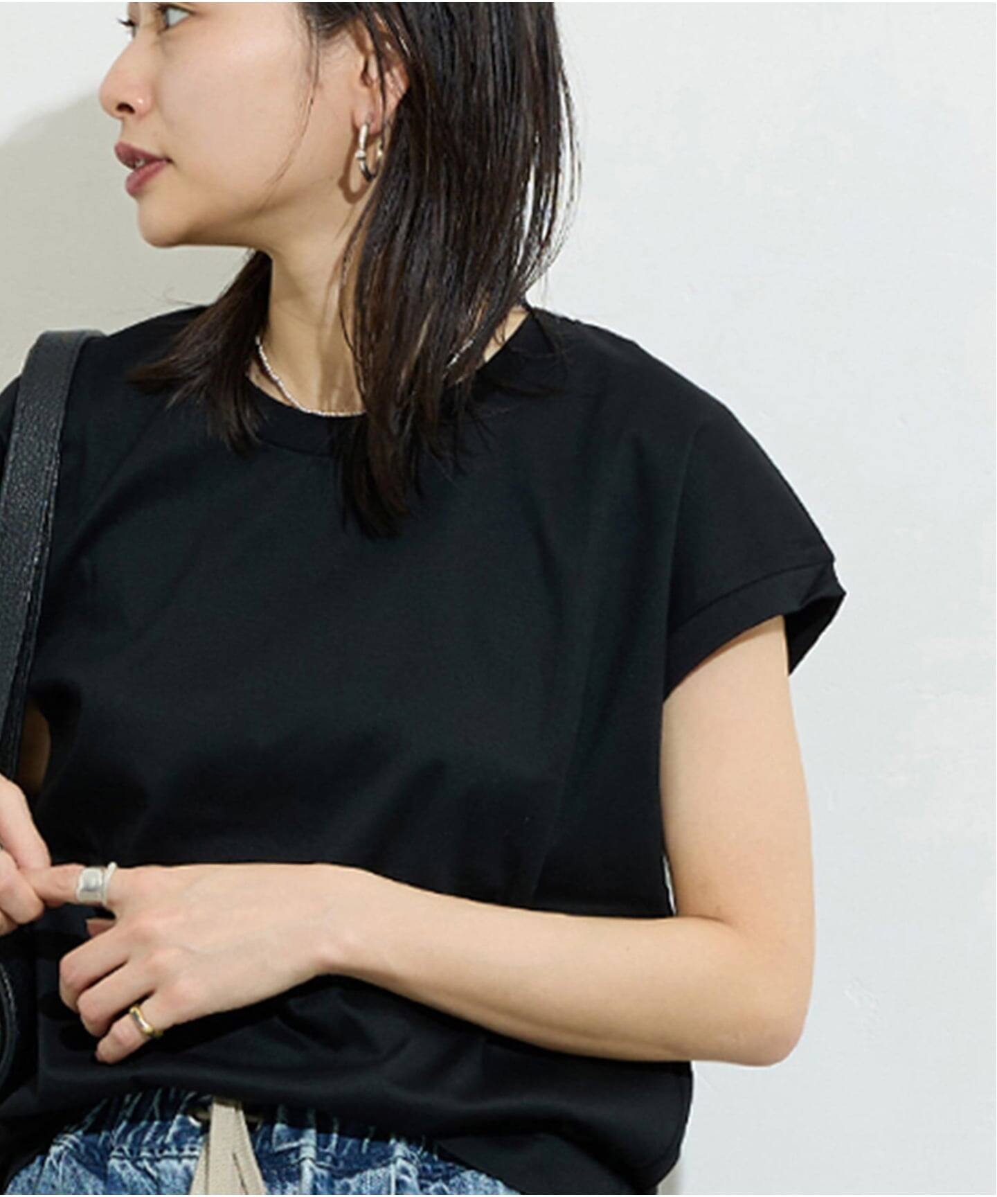 追加》汗ジミ防止ナノシアコンパクトTシャツ（Tシャツ／カットソー