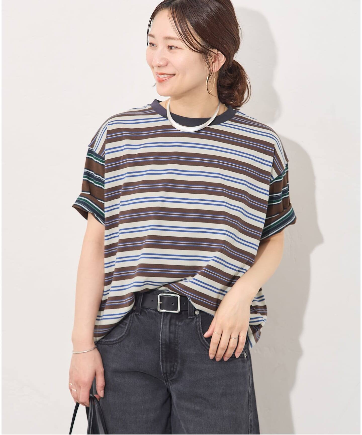 クレイジーボーダーTEE（Tシャツ／カットソー）｜JOURNAL STANDARD