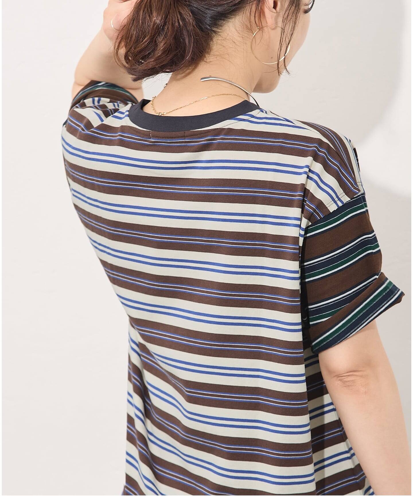 クレイジーボーダーTEE（Tシャツ／カットソー）｜JOURNAL STANDARD